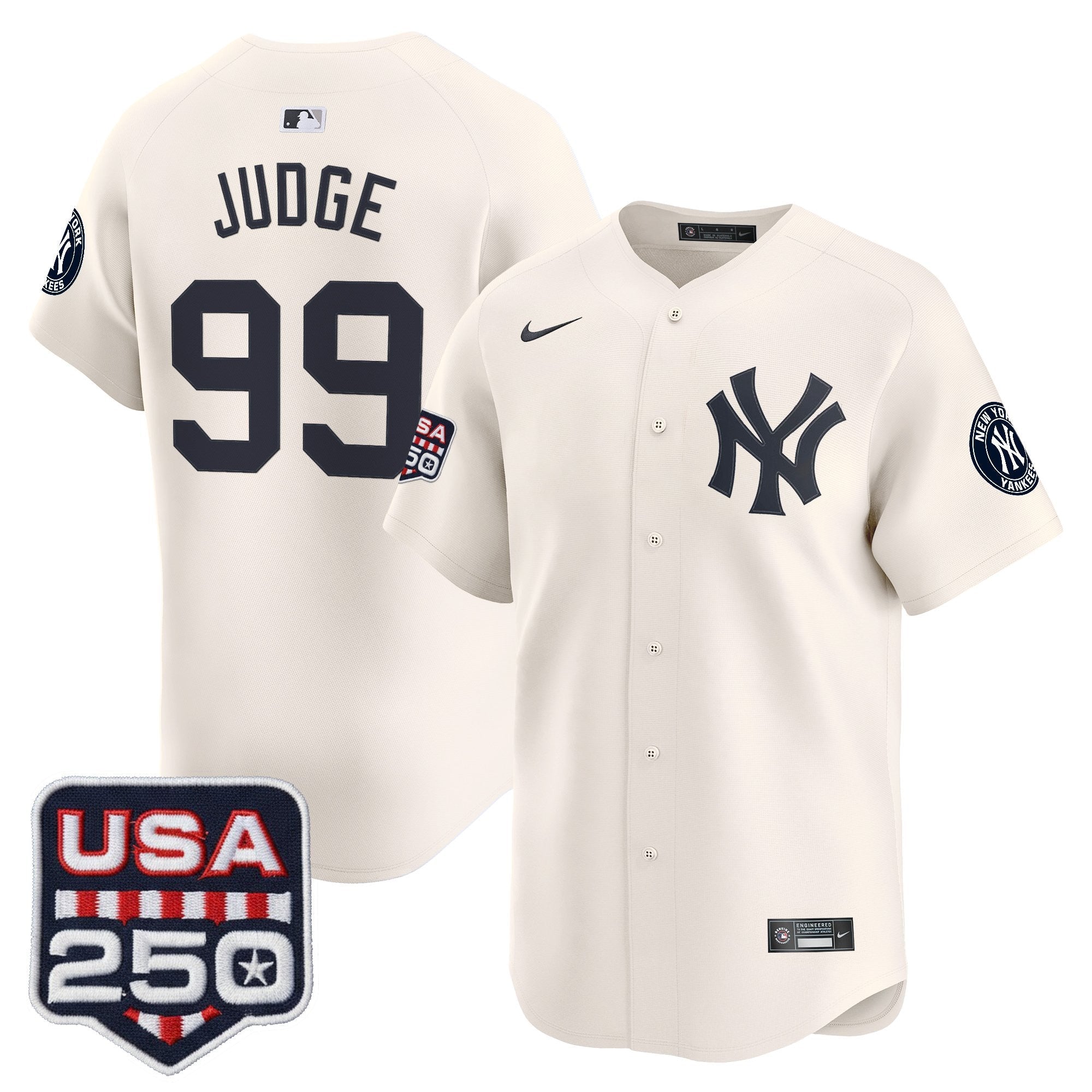 Men’s New York 250America Patch Vapor Premier Limited Jersey