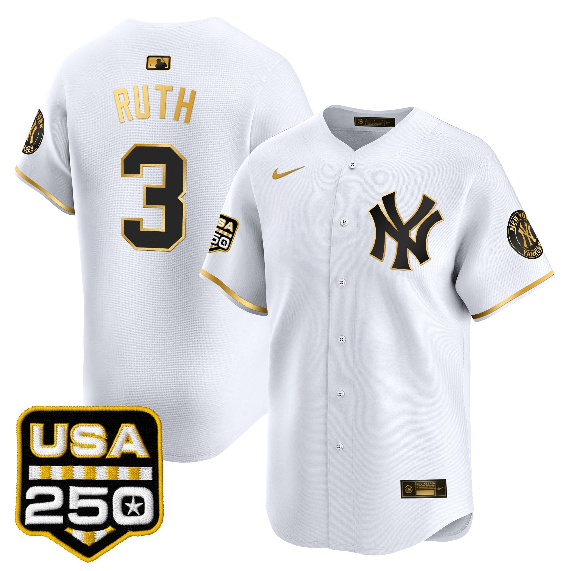 Men’s New York 250America Patch Vapor Premier Limited Jersey