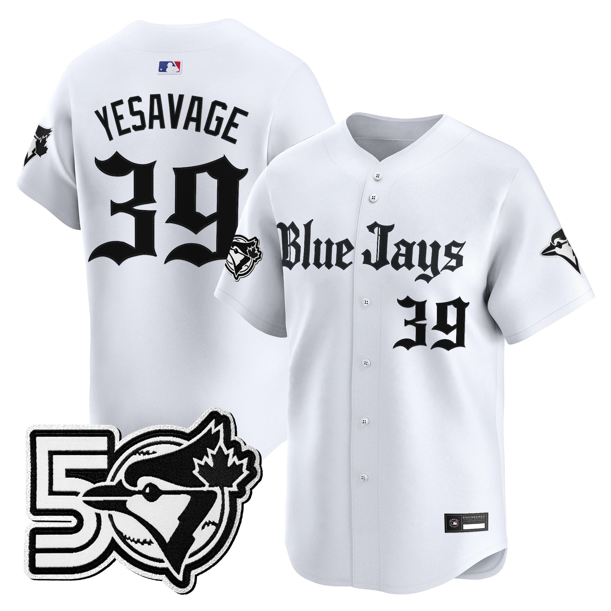 Men’s 50 Seasons Patch Vapor Premier Limited Jersey – Gothic North Edition