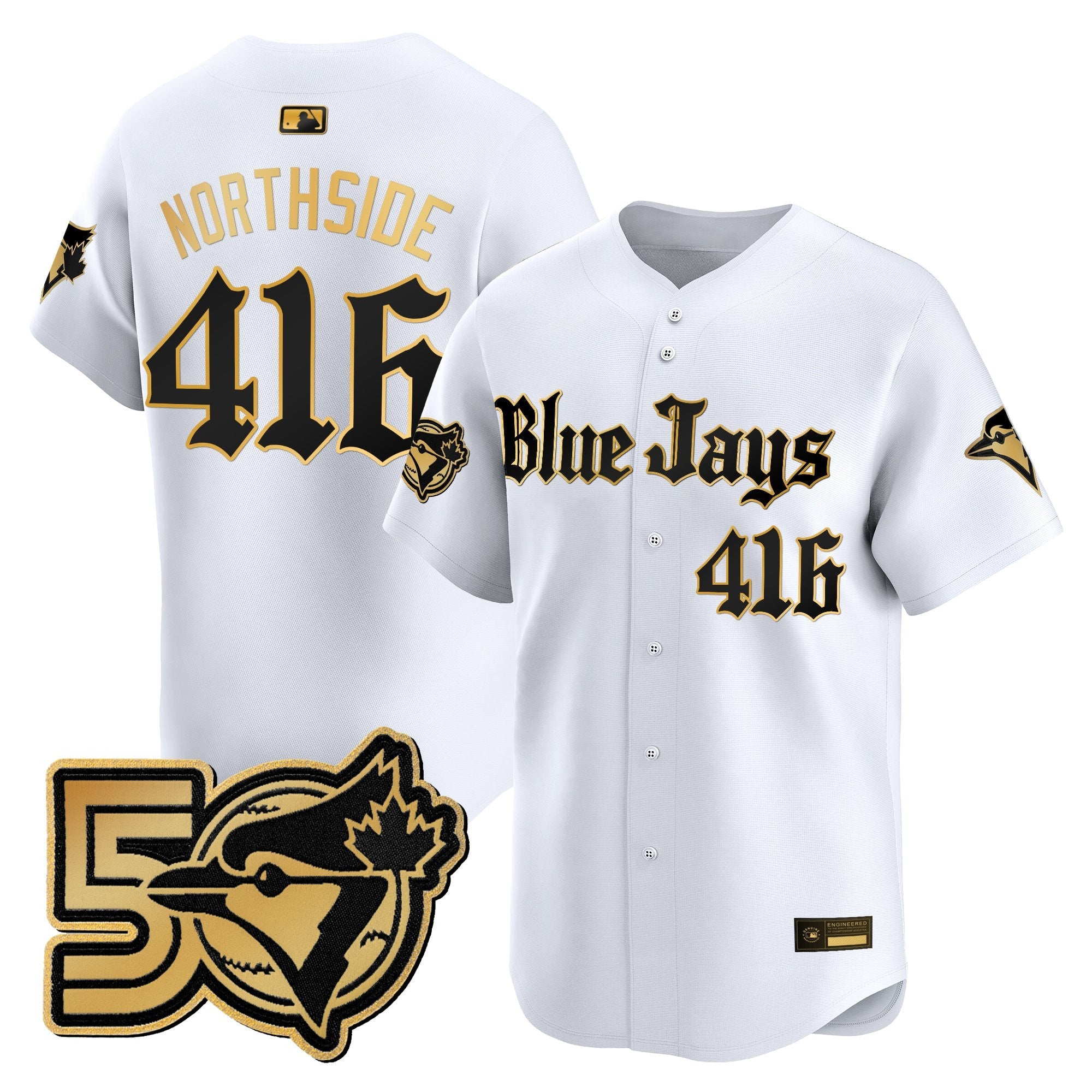 Men’s 50 Seasons Patch Vapor Premier Limited Jersey – Gothic North Edition