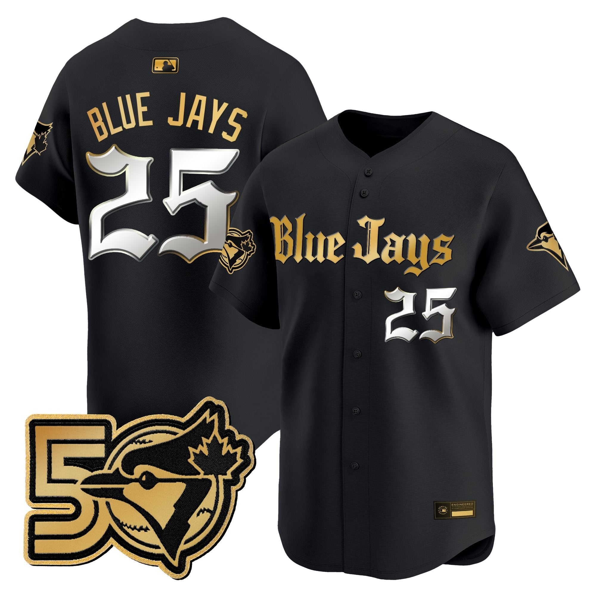 Men’s 50 Seasons Patch Vapor Premier Limited Jersey – Gothic North Edition