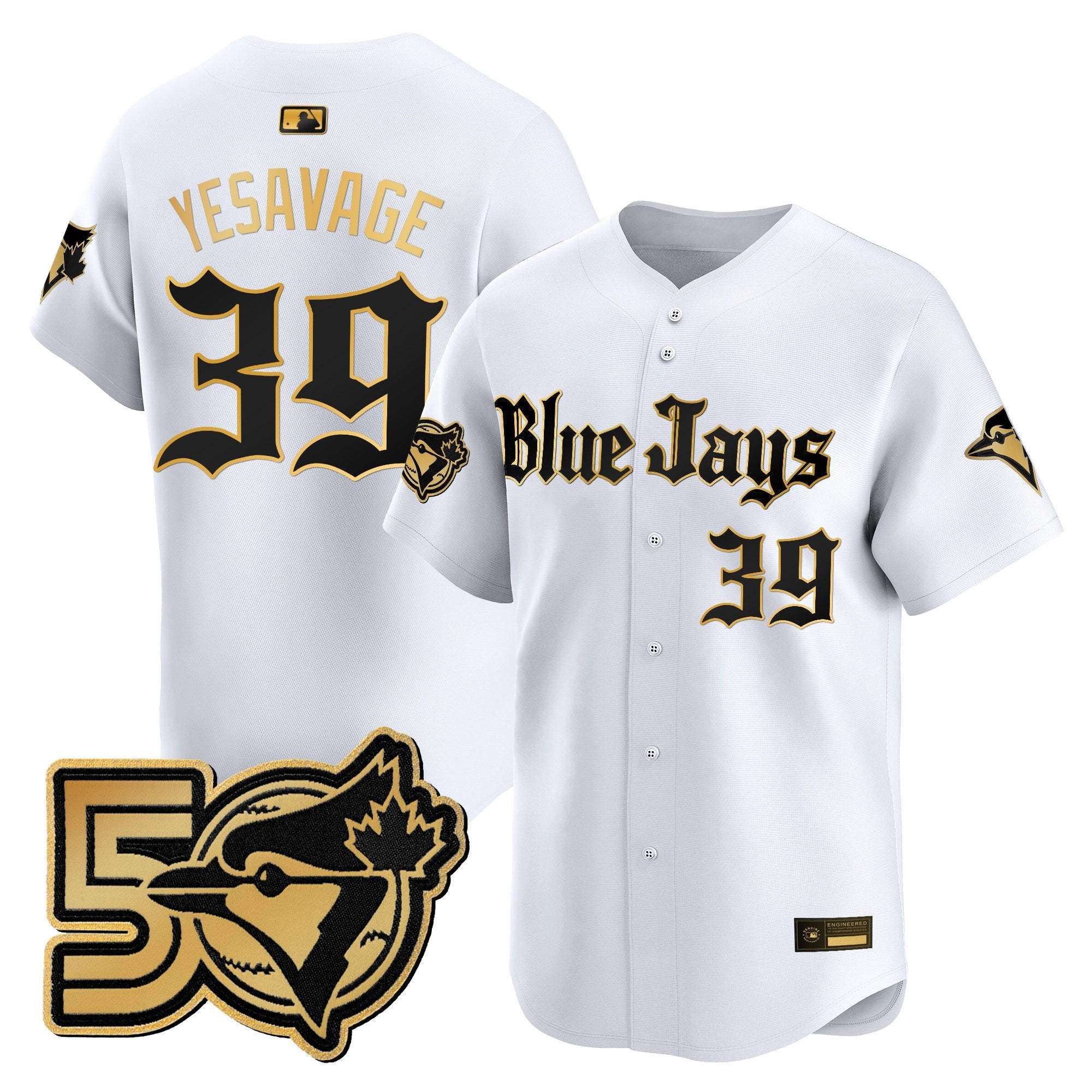 Men’s 50 Seasons Patch Vapor Premier Limited Jersey – Gothic North Edition