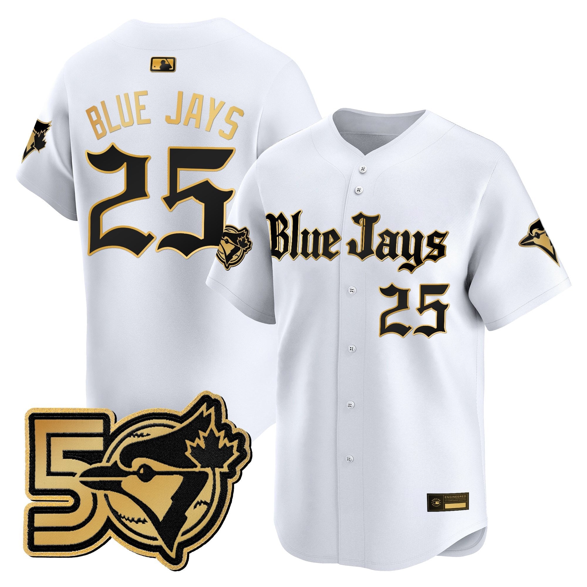 Men’s 50 Seasons Patch Vapor Premier Limited Jersey – Gothic North Edition