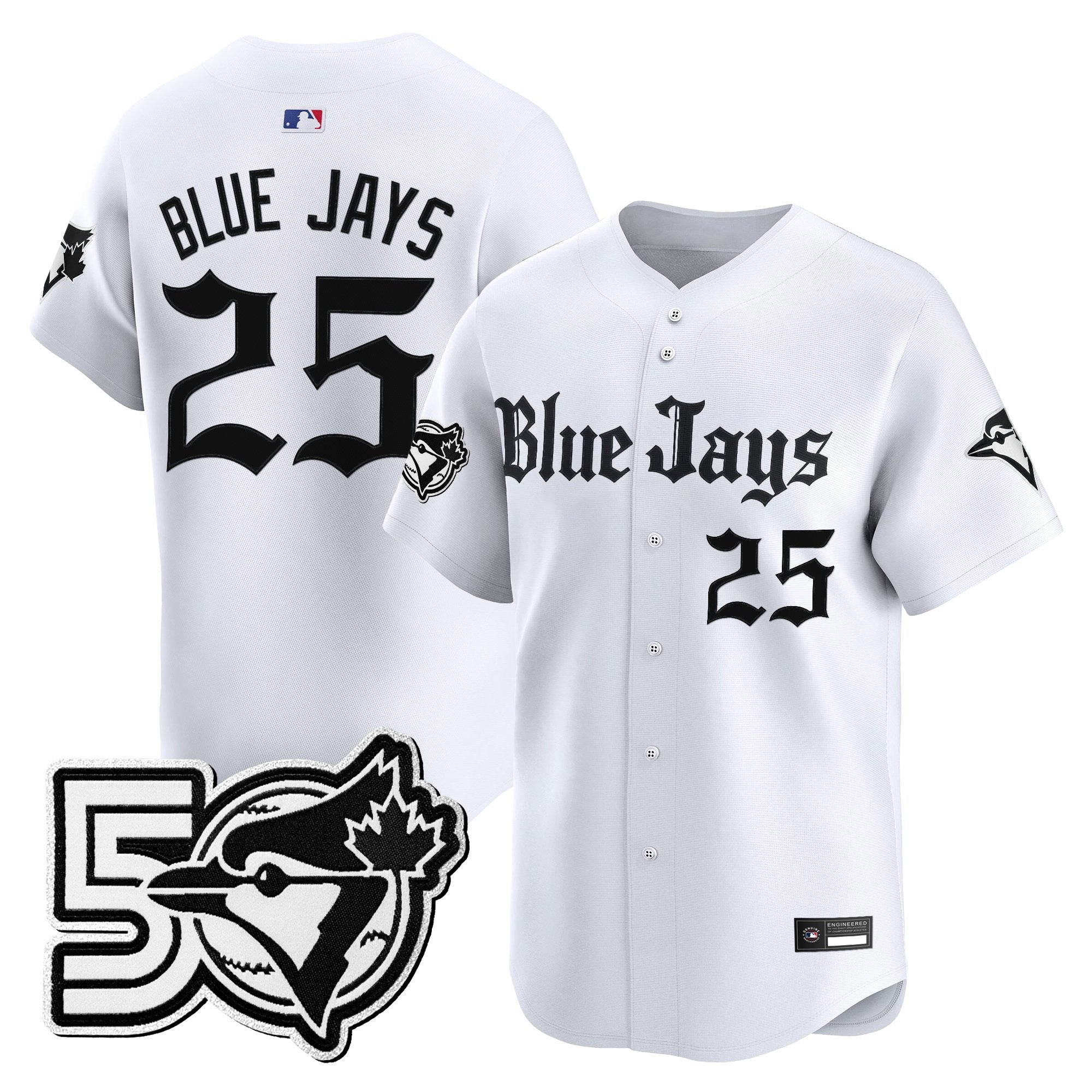 Men’s 50 Seasons Patch Vapor Premier Limited Jersey – Gothic North Edition