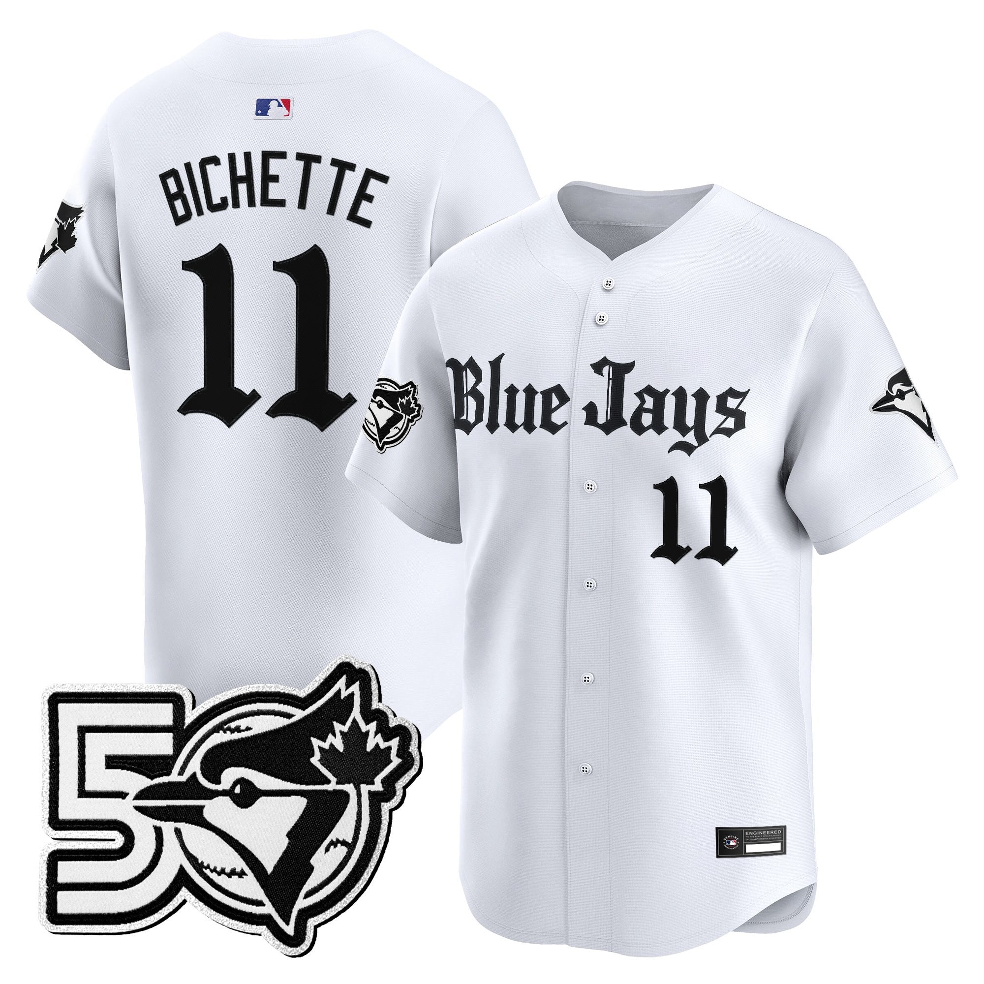 Men’s 50 Seasons Patch Vapor Premier Limited Jersey – Gothic North Edition