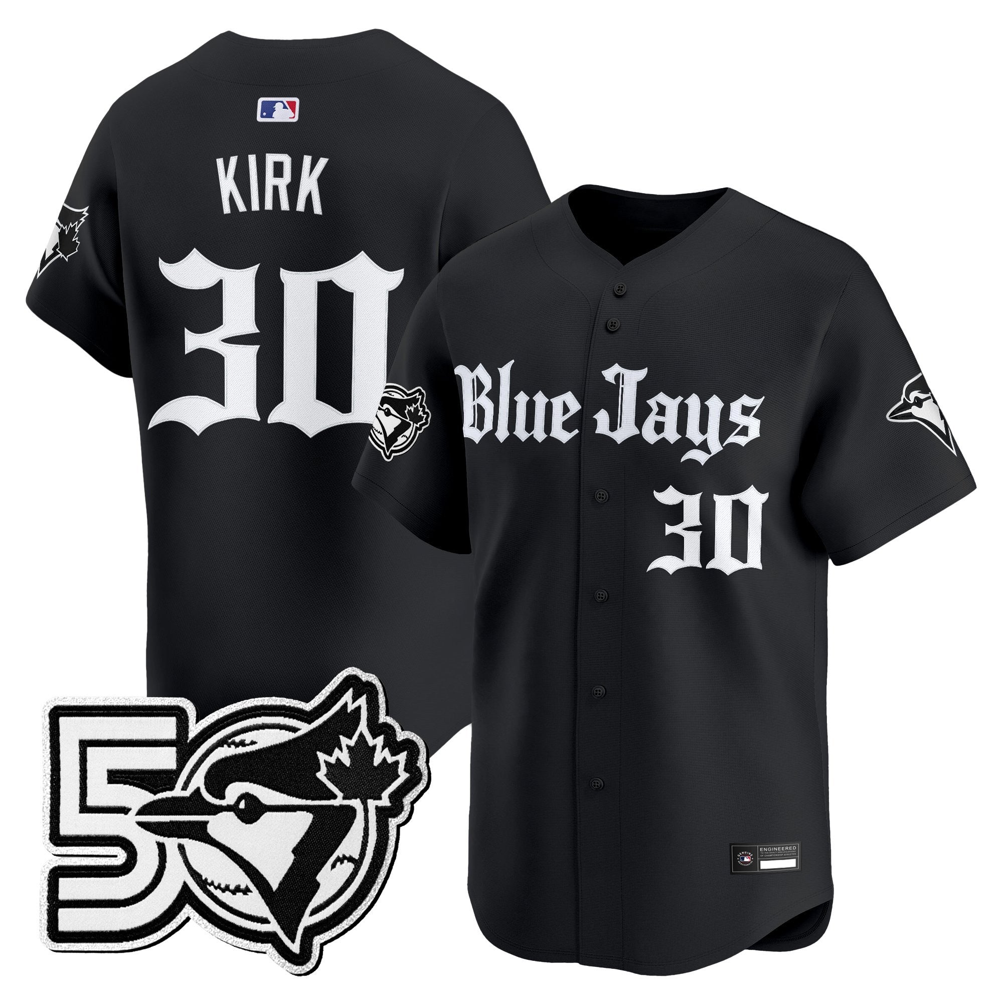 Men’s 50 Seasons Patch Vapor Premier Limited Jersey – Gothic North Edition
