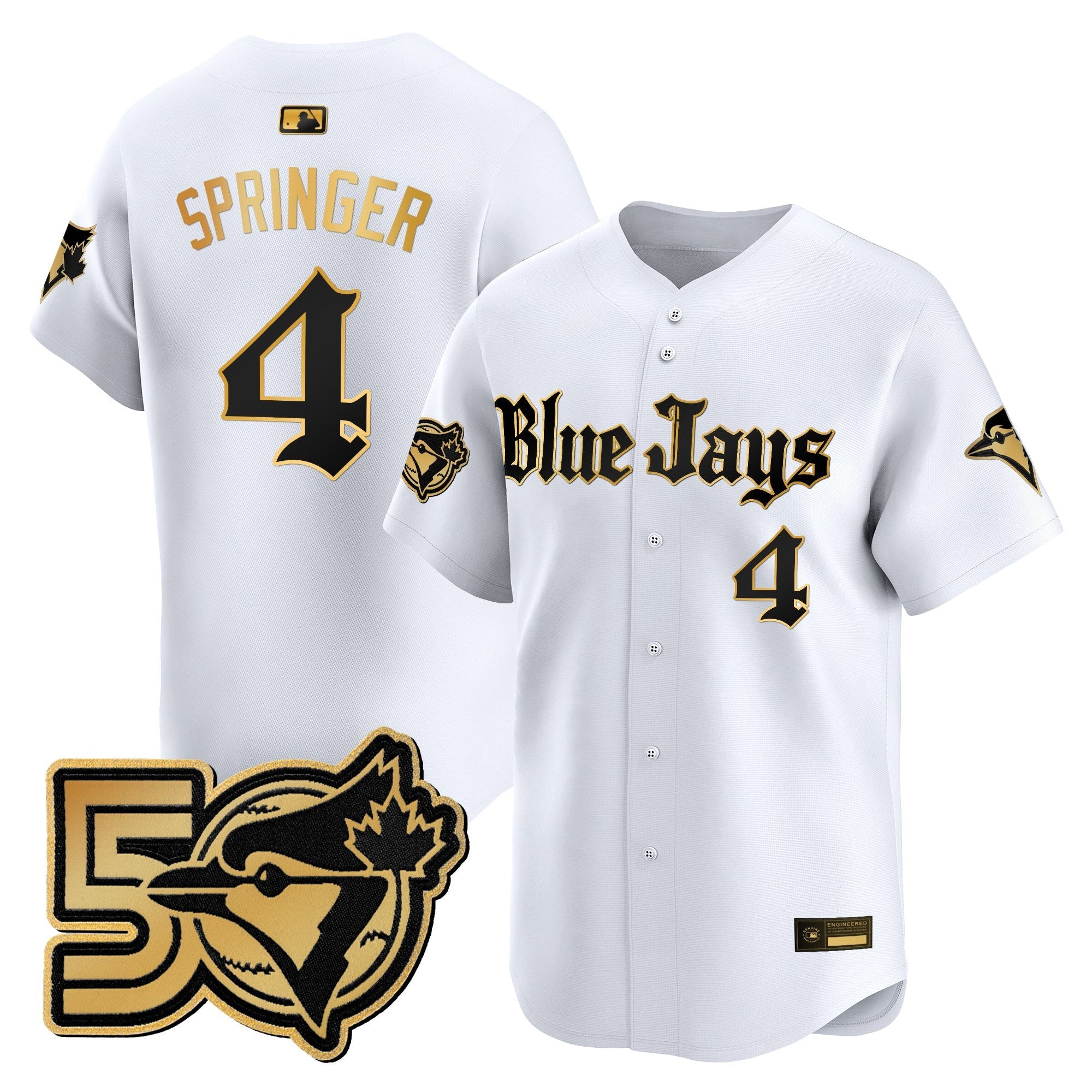 Men’s 50 Seasons Patch Vapor Premier Limited Jersey – Gothic North Edition