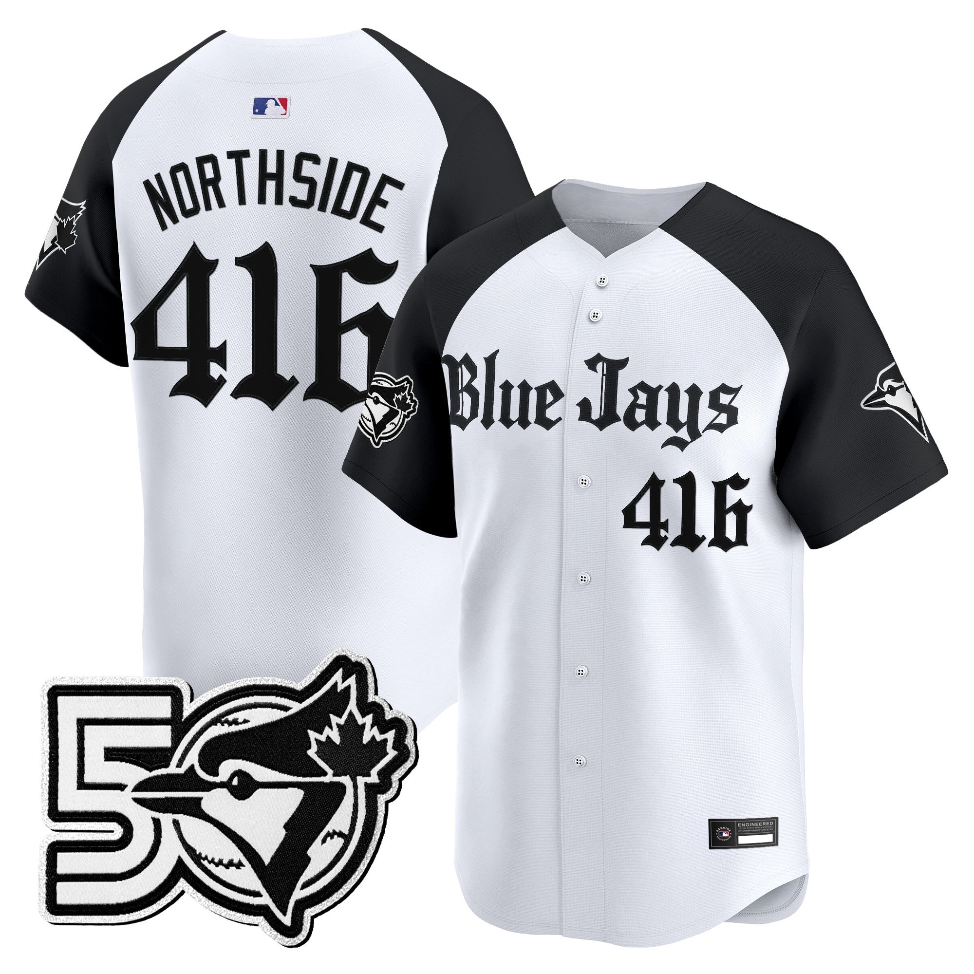 Men’s 50 Seasons Patch Vapor Premier Limited Jersey – Gothic North Edition
