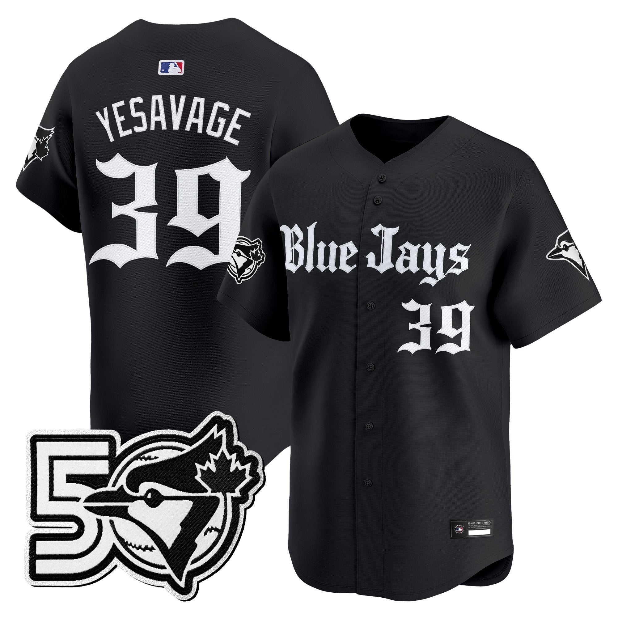 Men’s 50 Seasons Patch Vapor Premier Limited Jersey – Gothic North Edition