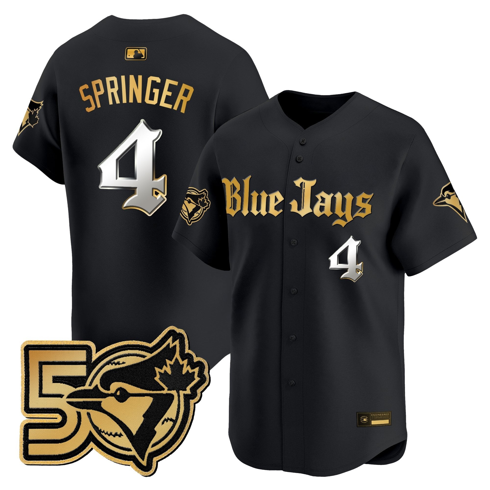 Men’s 50 Seasons Patch Vapor Premier Limited Jersey – Gothic North Edition