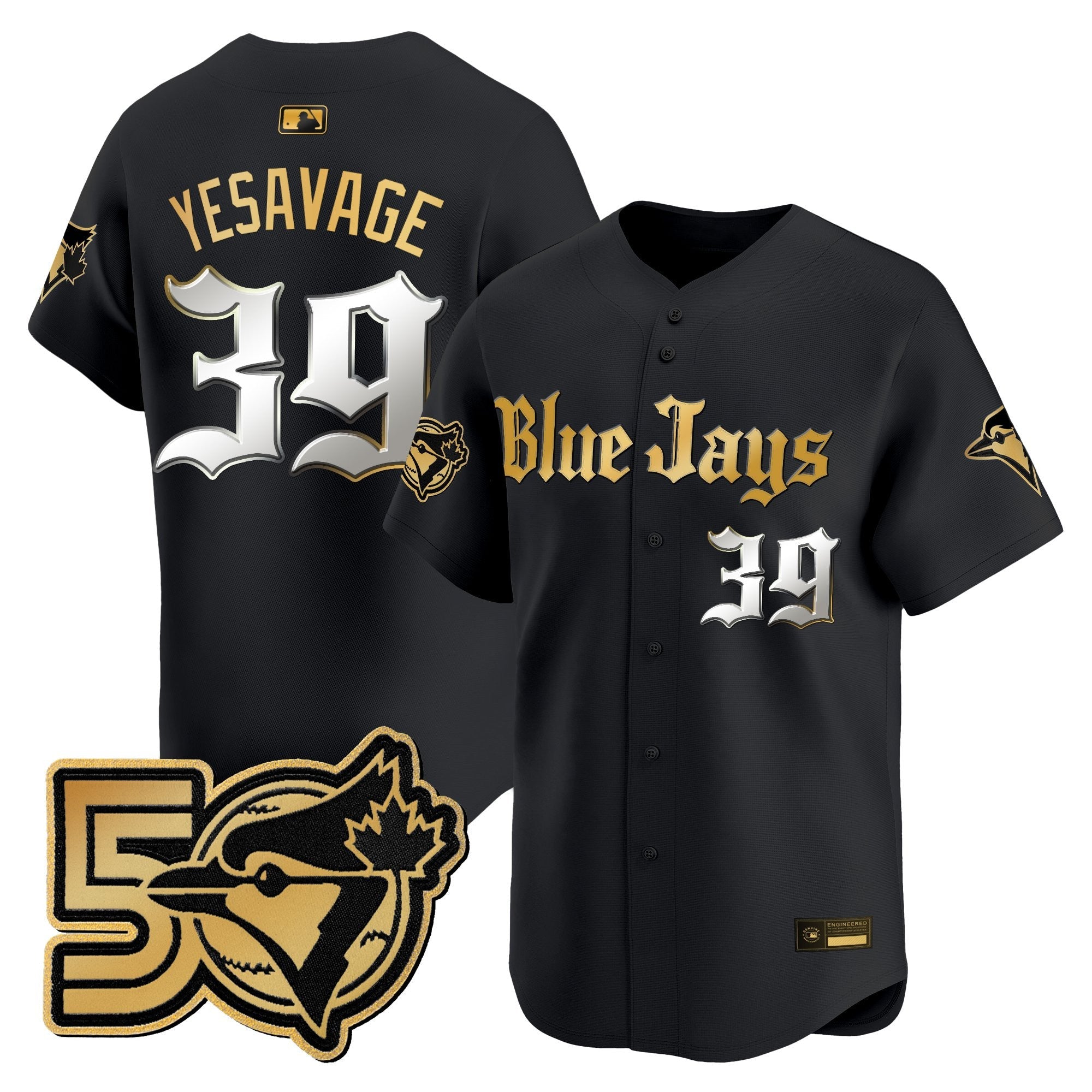 Men’s 50 Seasons Patch Vapor Premier Limited Jersey – Gothic North Edition