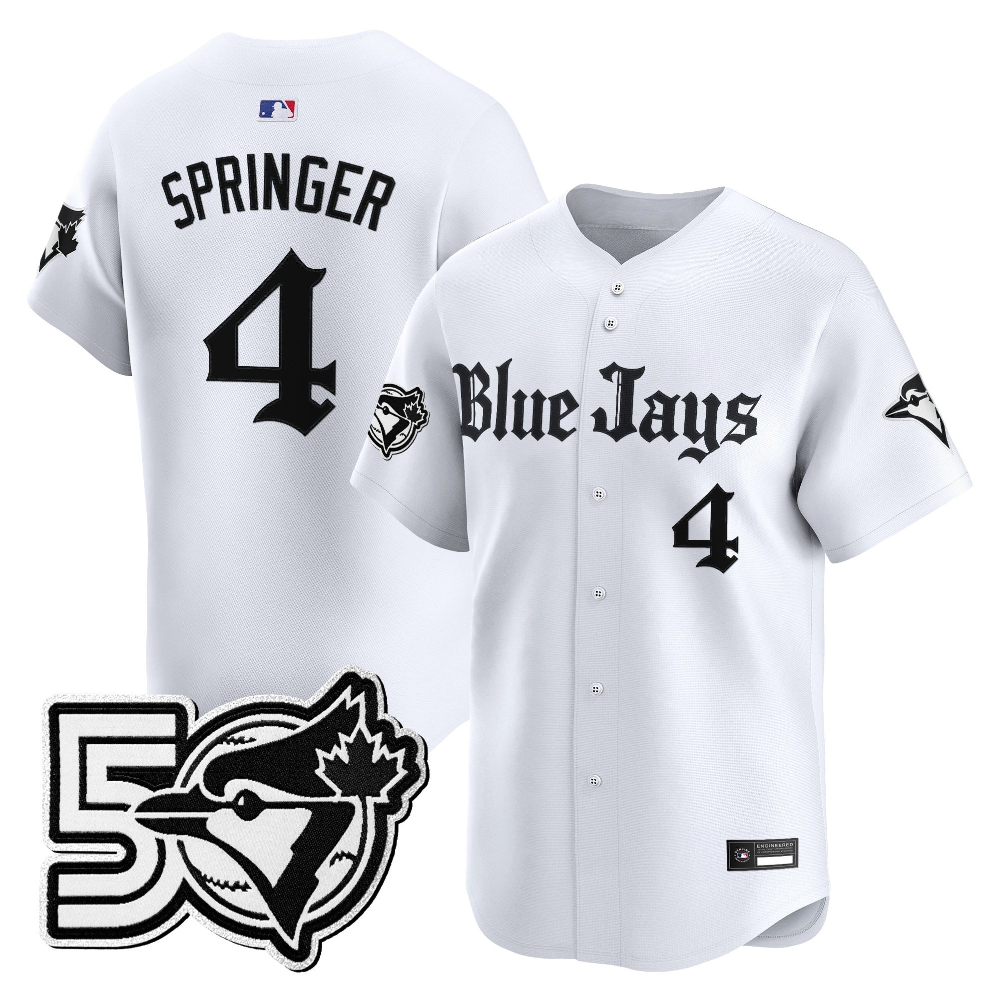 Men’s 50 Seasons Patch Vapor Premier Limited Jersey – Gothic North Edition