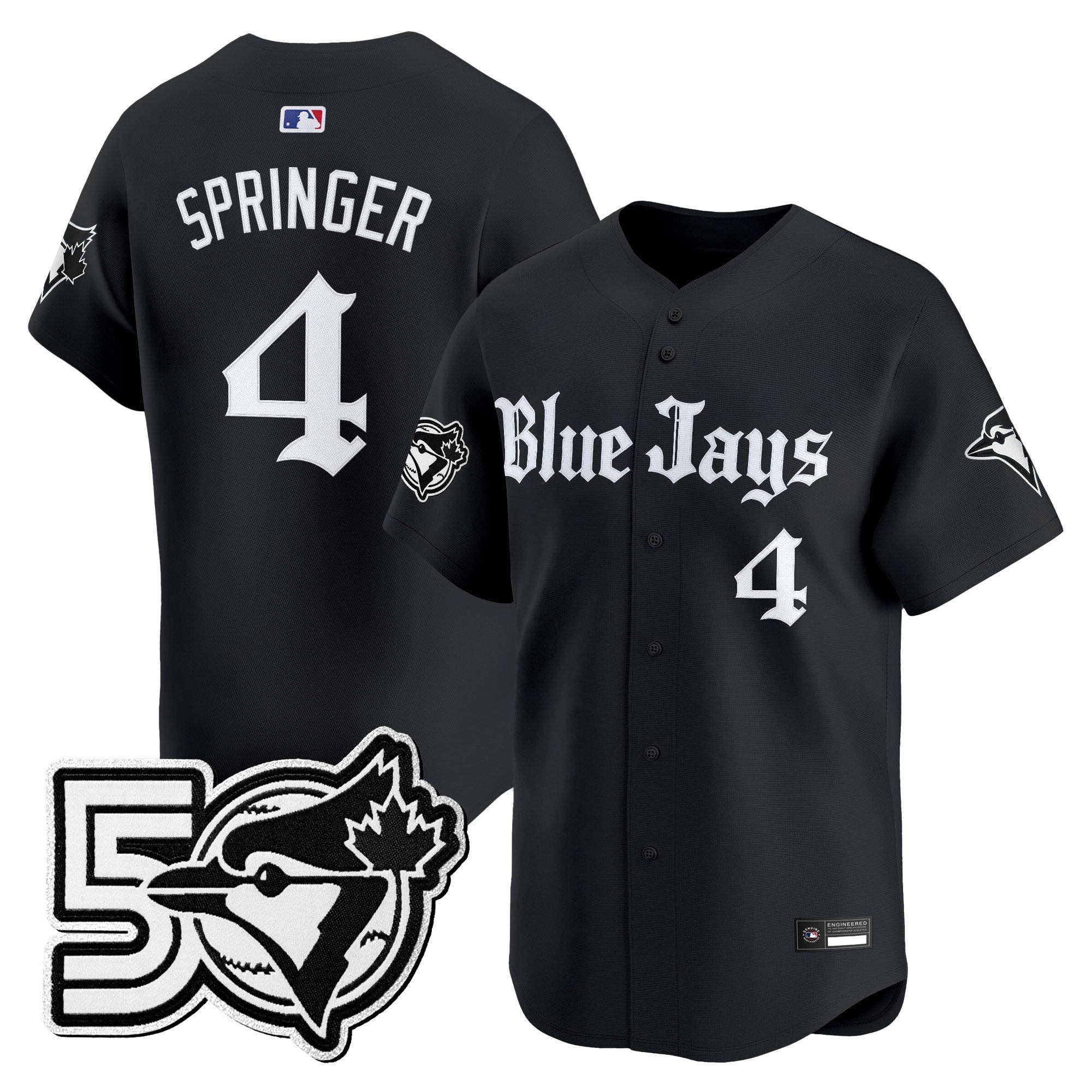 Men’s 50 Seasons Patch Vapor Premier Limited Jersey – Gothic North Edition