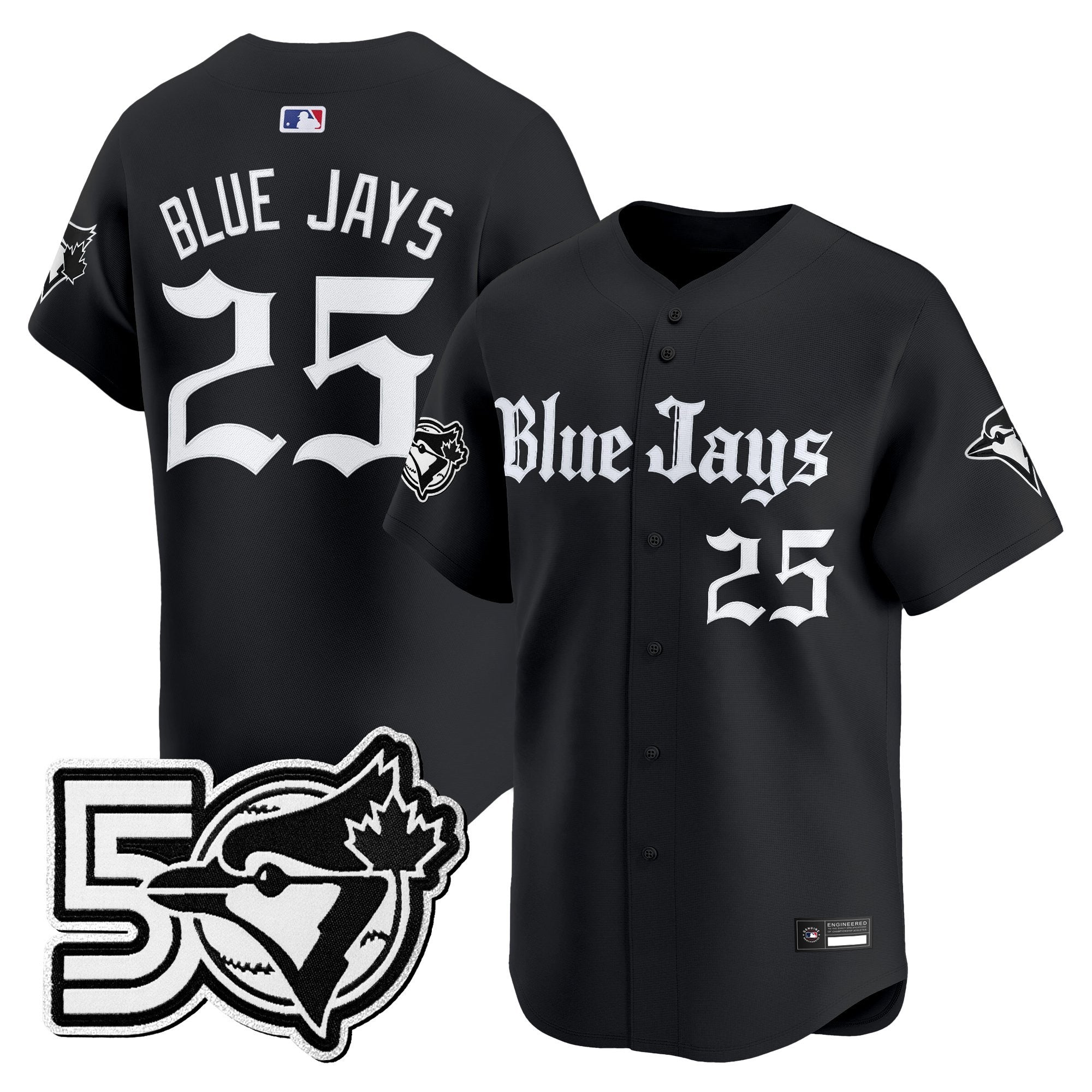 Men’s 50 Seasons Patch Vapor Premier Limited Jersey – Gothic North Edition