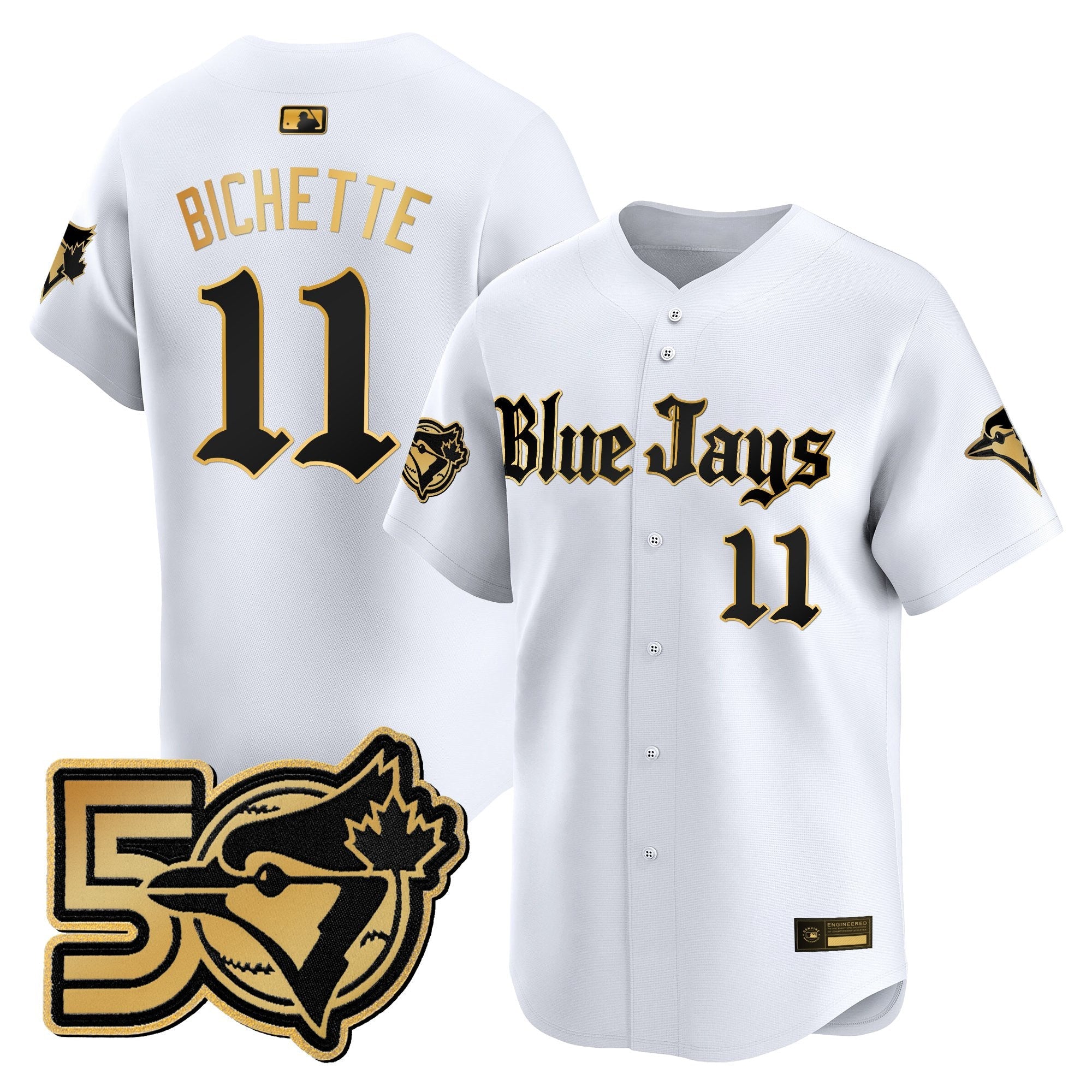 Men’s 50 Seasons Patch Vapor Premier Limited Jersey – Gothic North Edition