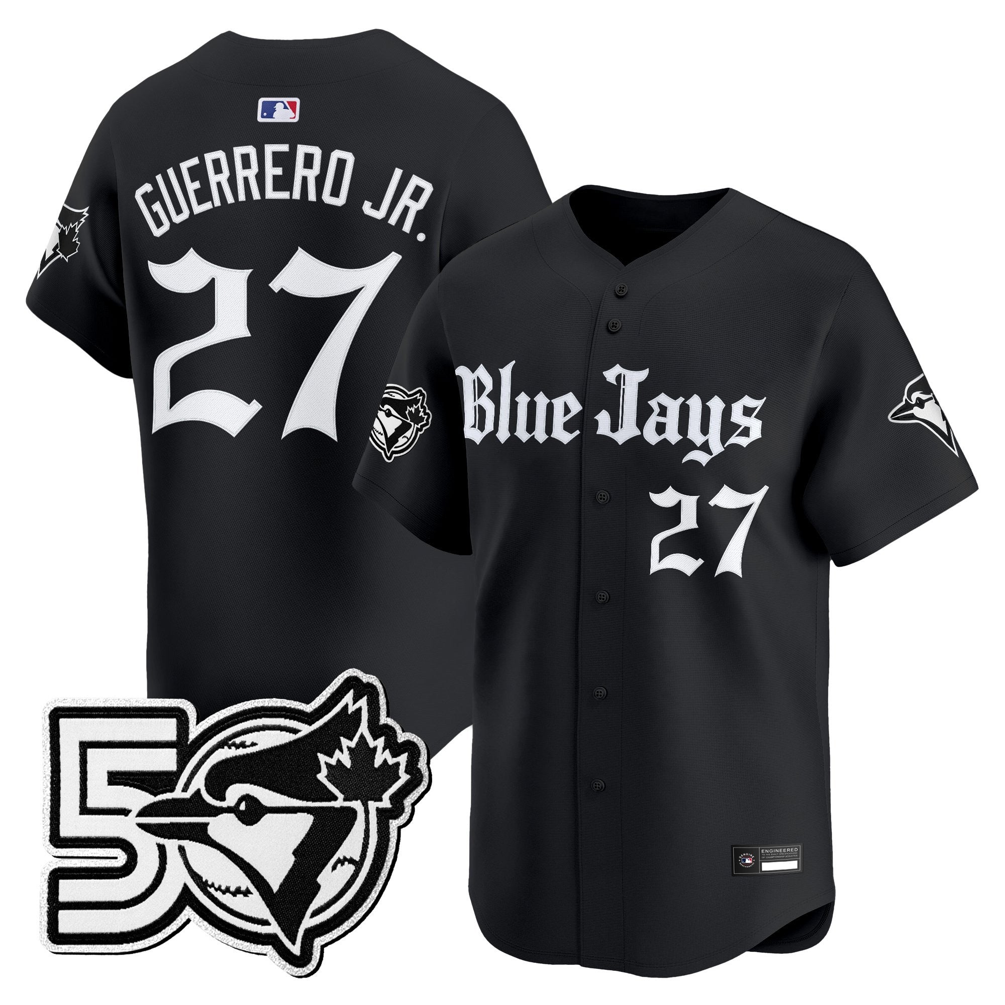 Men’s 50 Seasons Patch Vapor Premier Limited Jersey – Gothic North Edition
