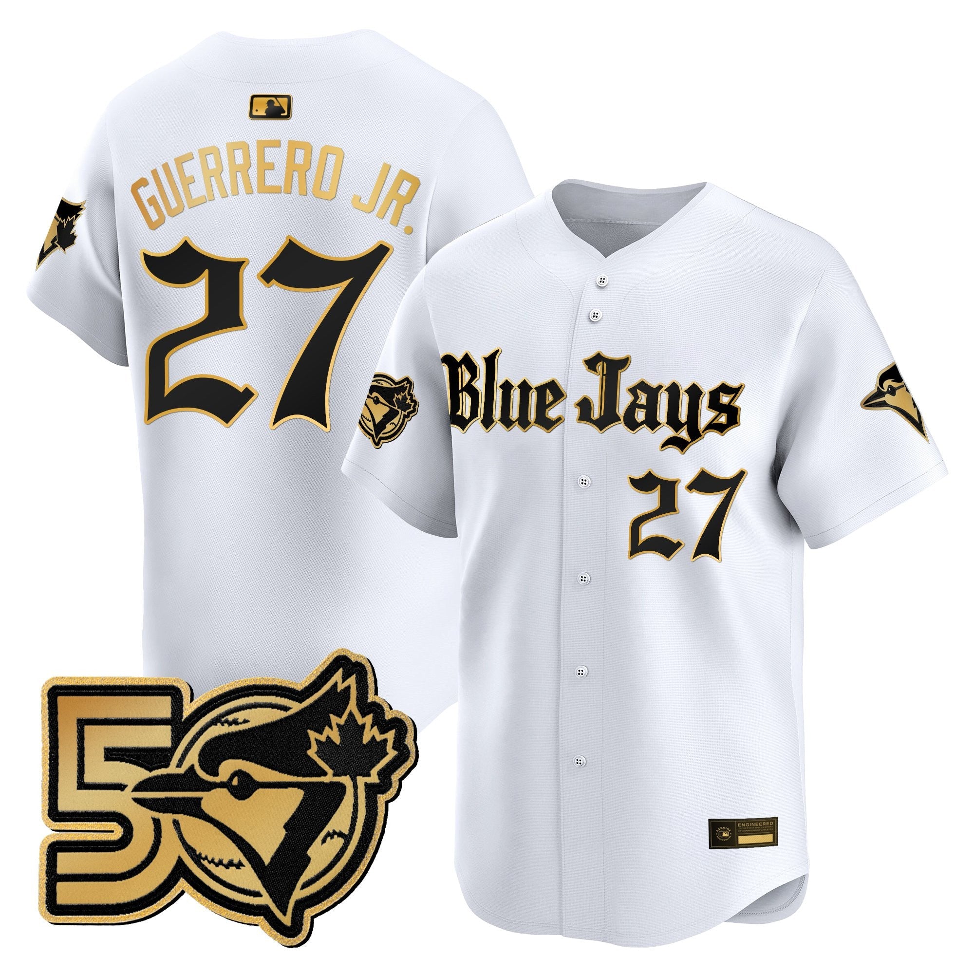 Men’s 50 Seasons Patch Vapor Premier Limited Jersey – Gothic North Edition