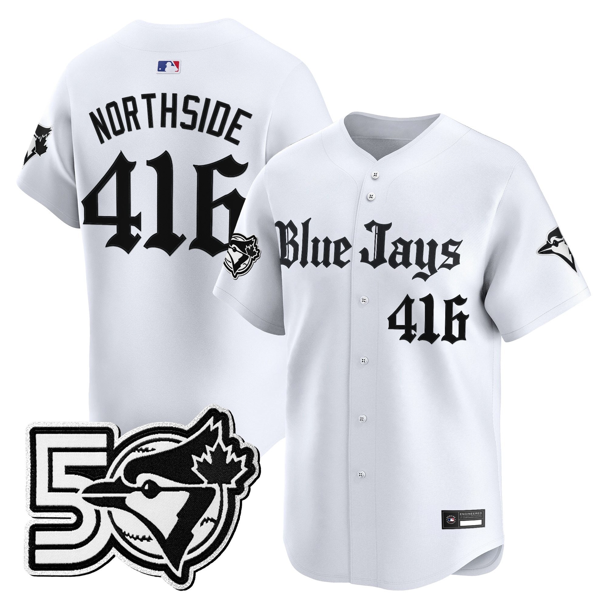 Men’s 50 Seasons Patch Vapor Premier Limited Jersey – Gothic North Edition