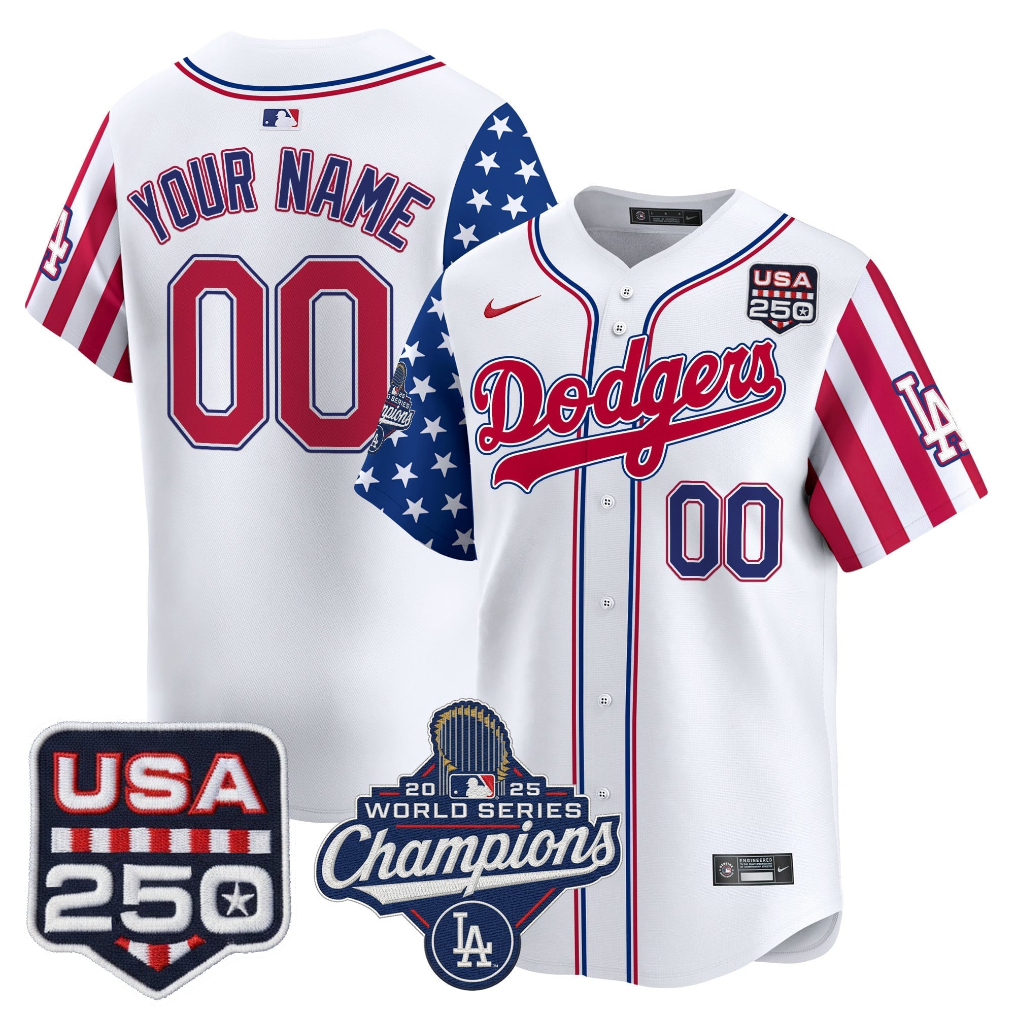 Los Angeles “America250 Edition” Vapor Premier Limited Custom Jersey V2
