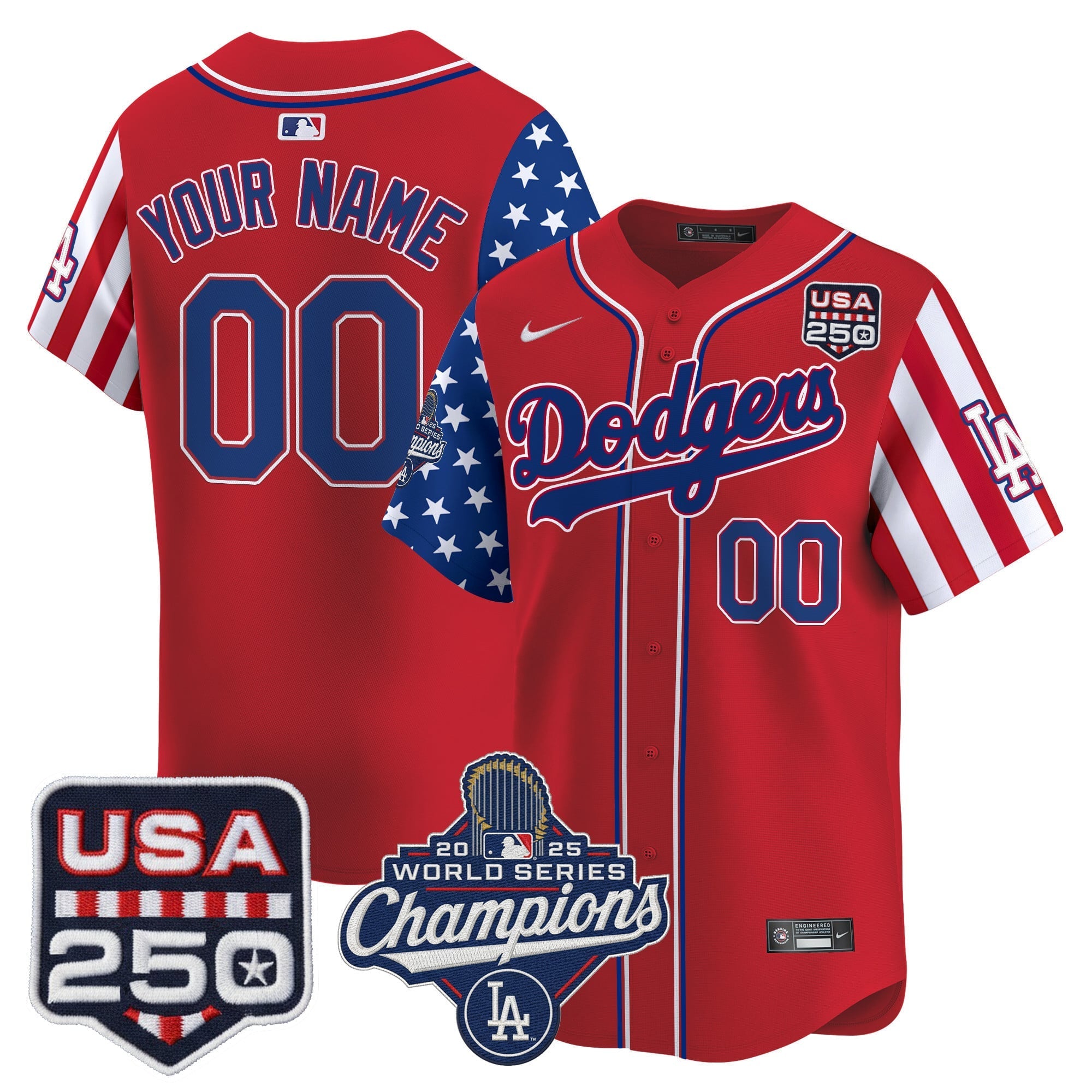 Los Angeles “America250 Edition” Vapor Premier Limited Custom Jersey V2