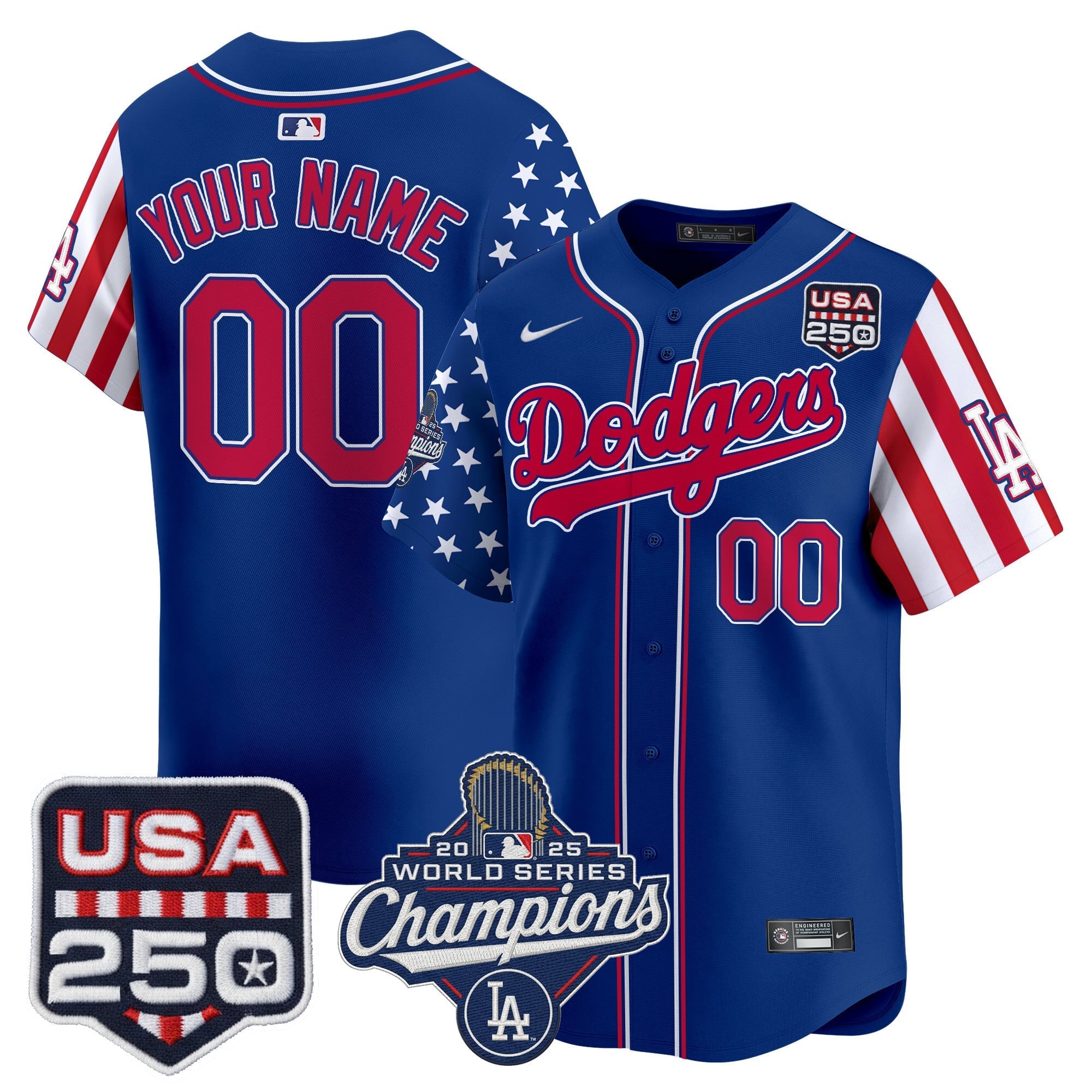 Los Angeles “America250 Edition” Vapor Premier Limited Custom Jersey V2