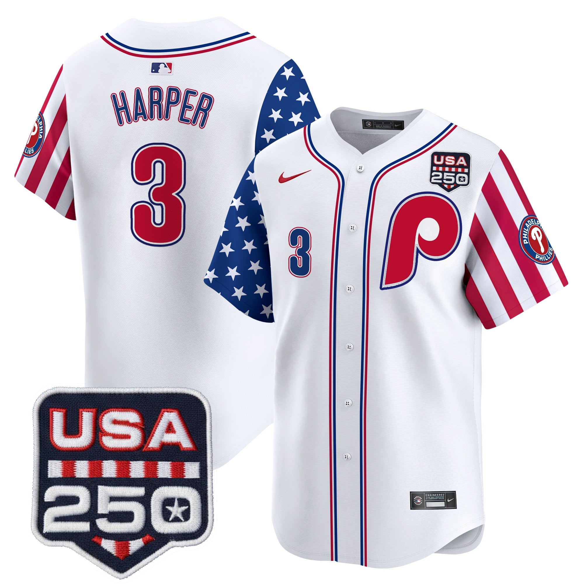 Men’s Philadelphia America250 Edition Vapor Premier Limited Jersey