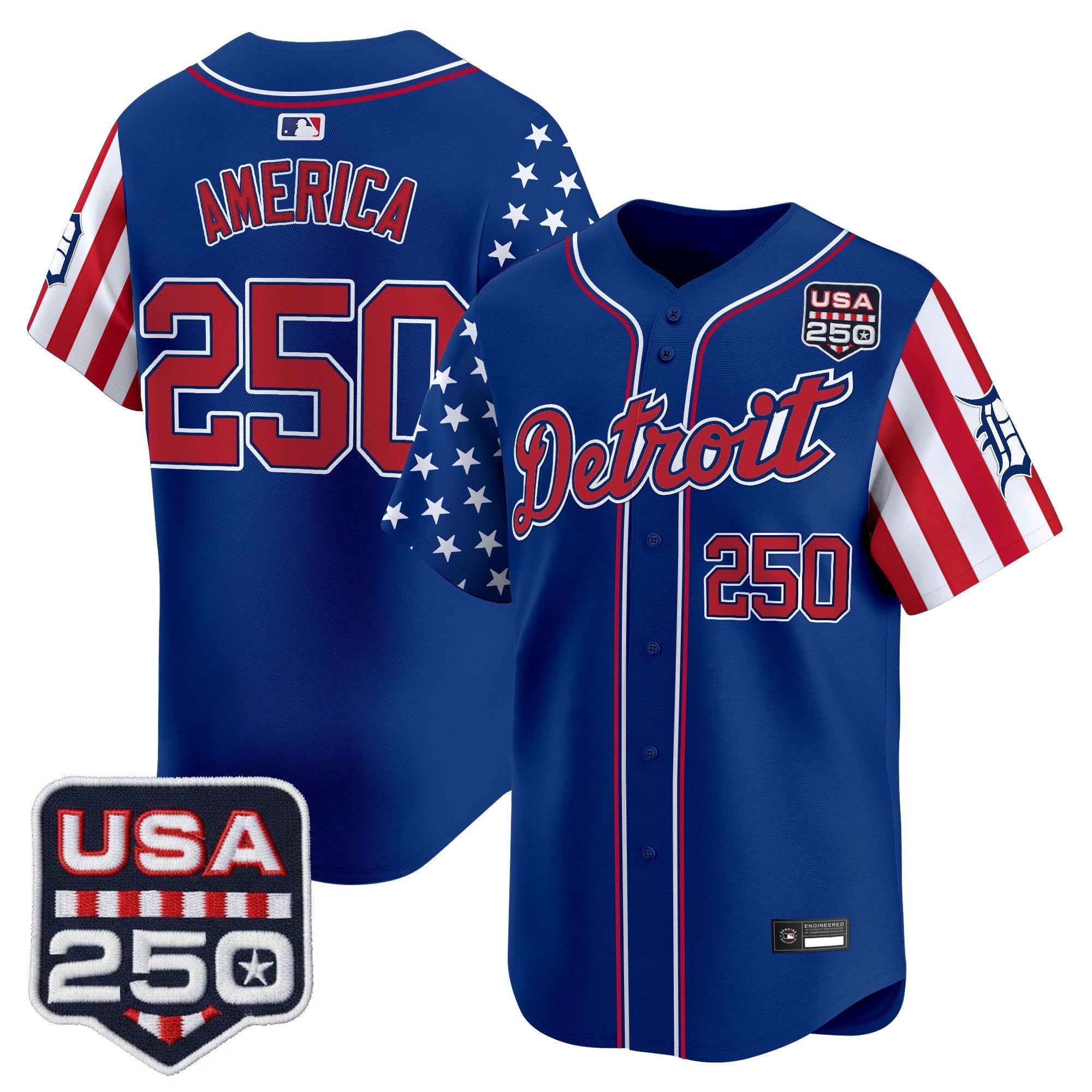 Men’s Detroit “America250 Edition” Vapor Premier Limited Jersey