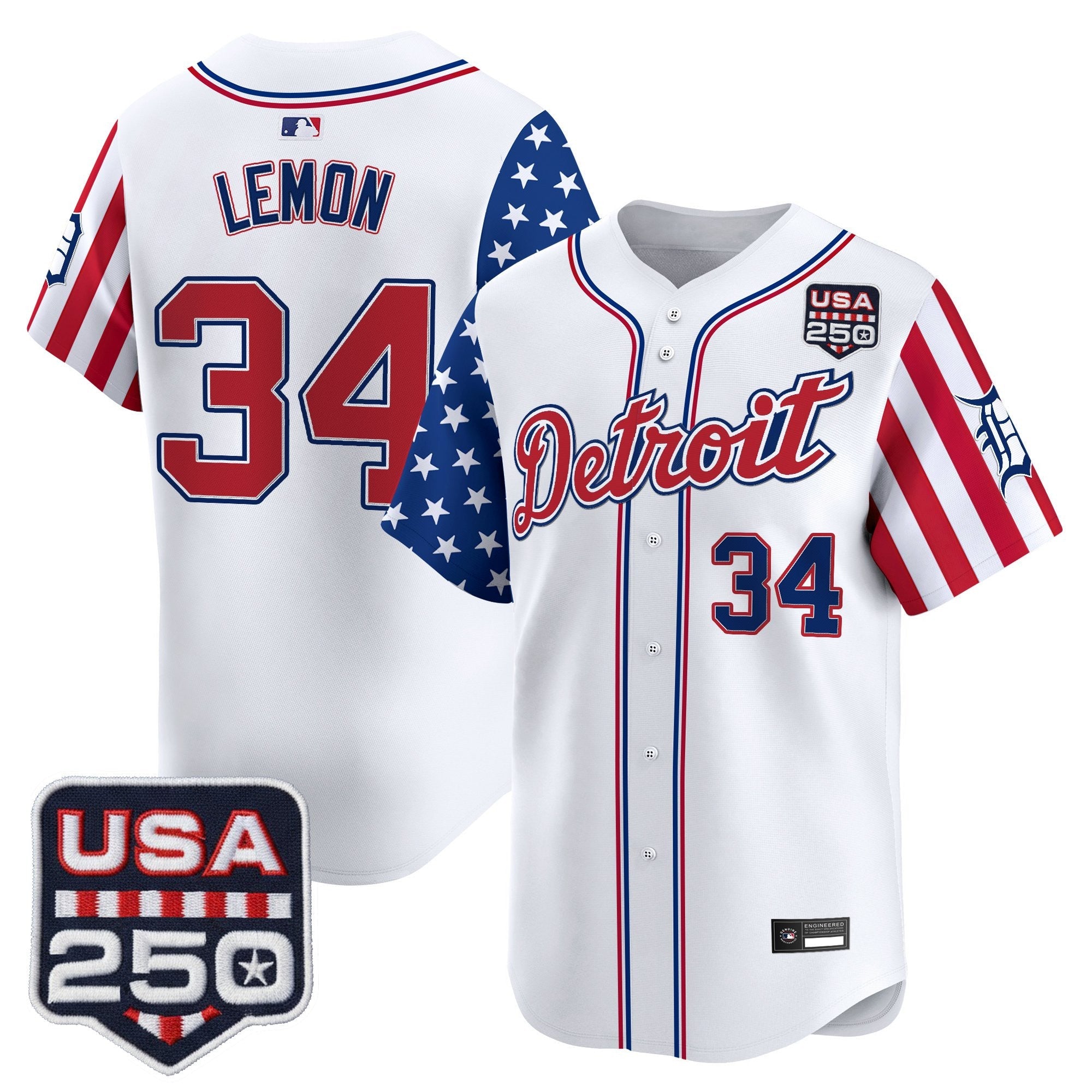 Men’s Detroit “America250 Edition” Vapor Premier Limited Jersey