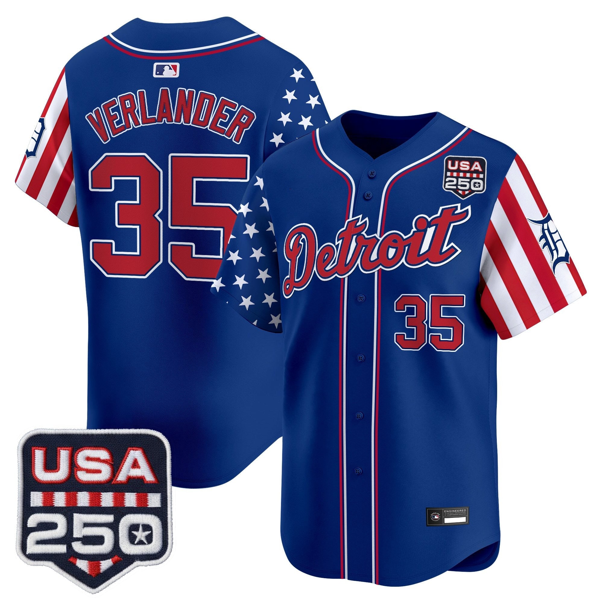 Men’s Detroit “America250 Edition” Vapor Premier Limited Jersey
