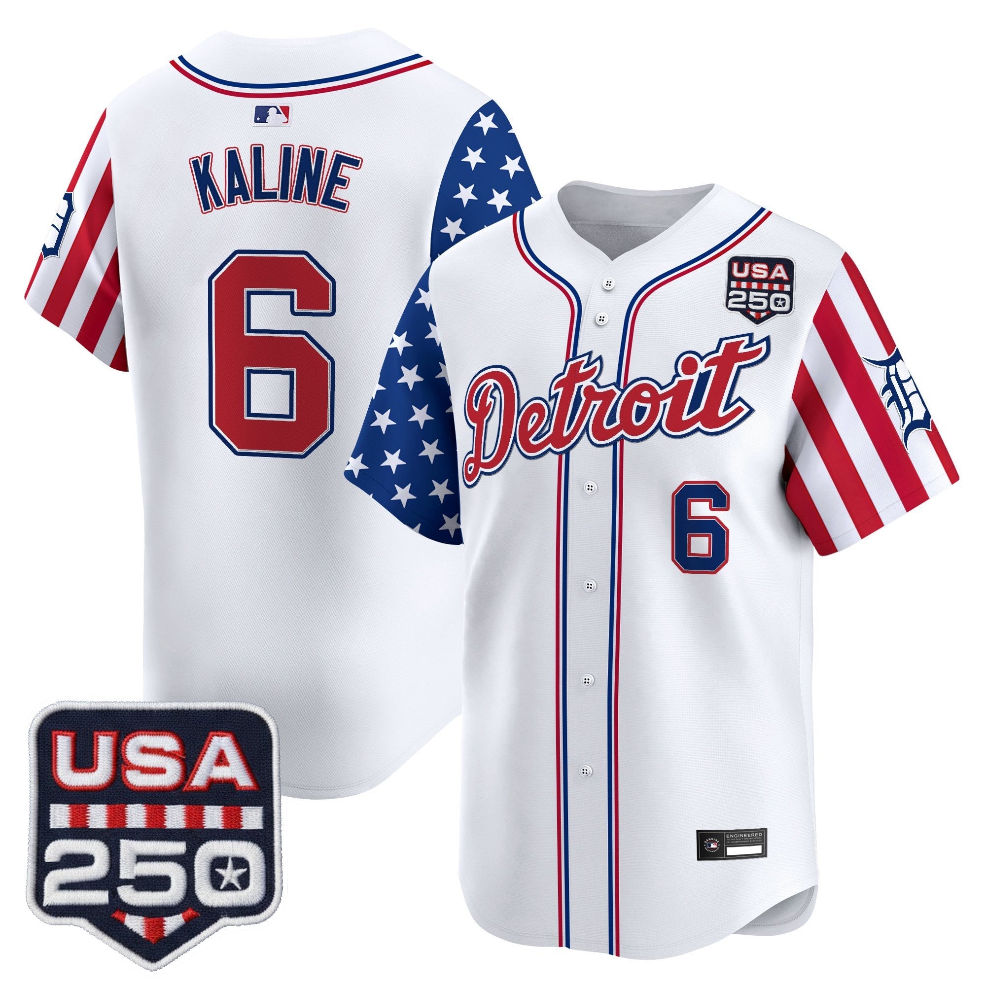 Men’s Detroit “America250 Edition” Vapor Premier Limited Jersey
