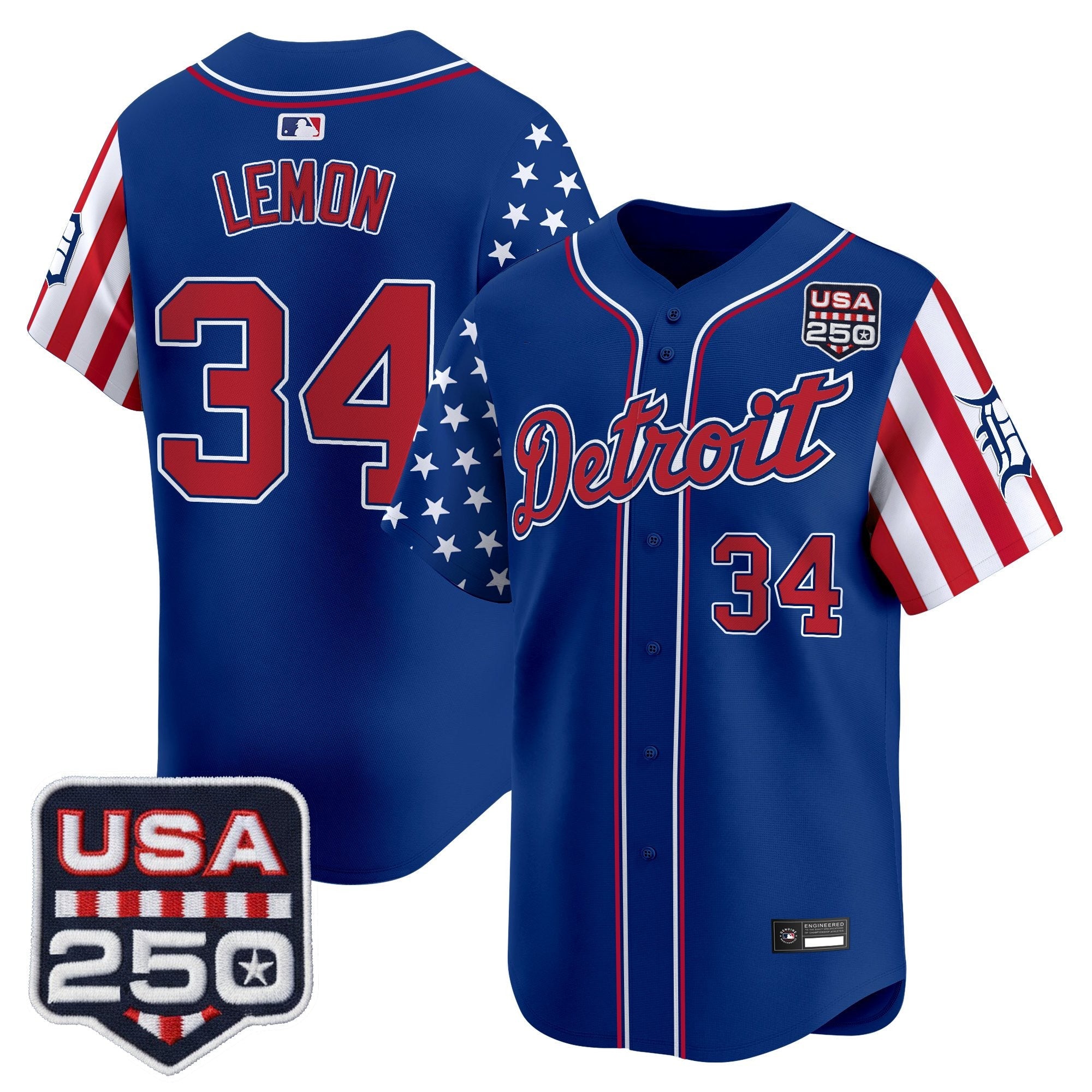 Men’s Detroit “America250 Edition” Vapor Premier Limited Jersey