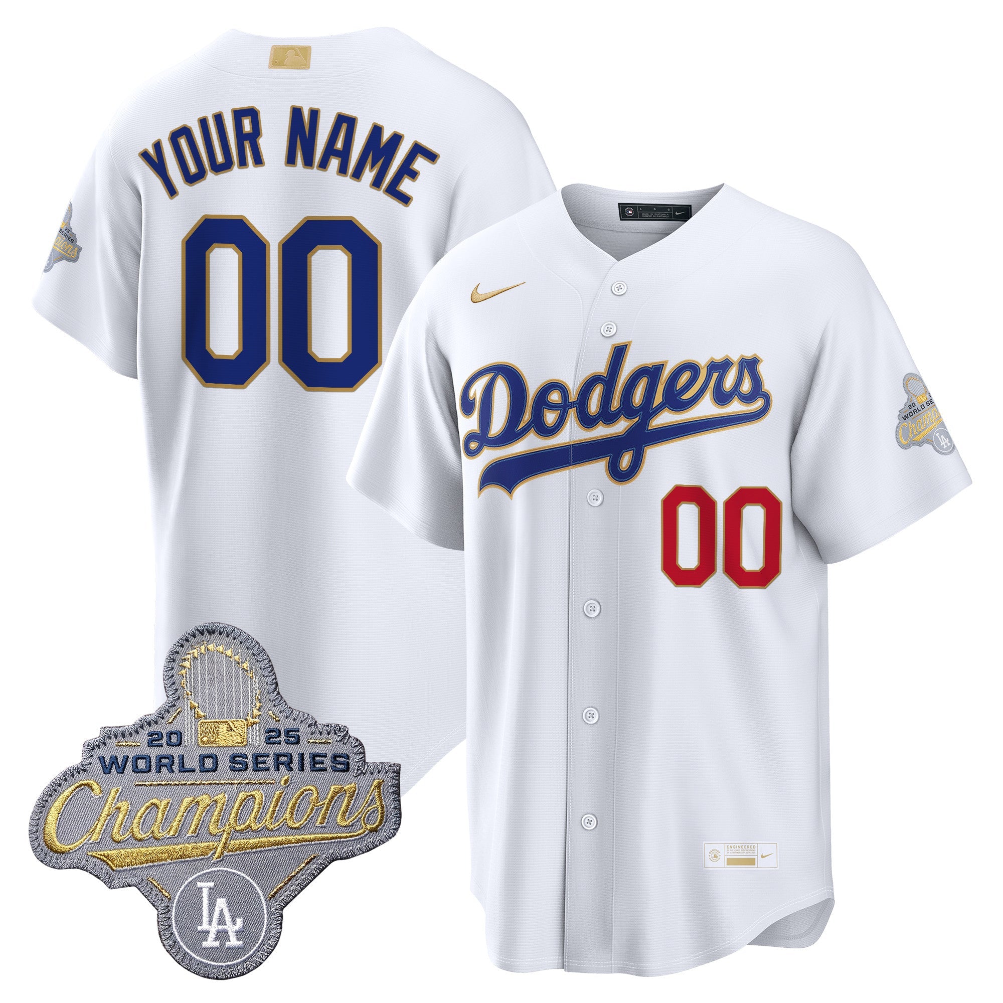 Los Angeles “Gold Collection” Premier Limited Custom Jersey
