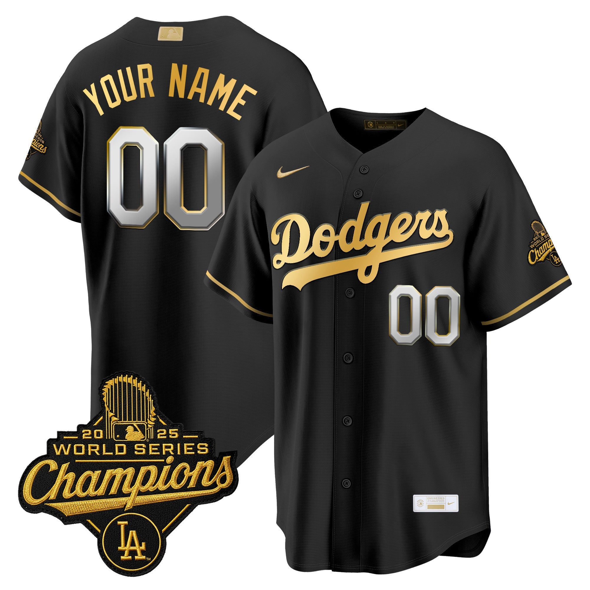Los Angeles “Gold Collection” Premier Limited Custom Jersey