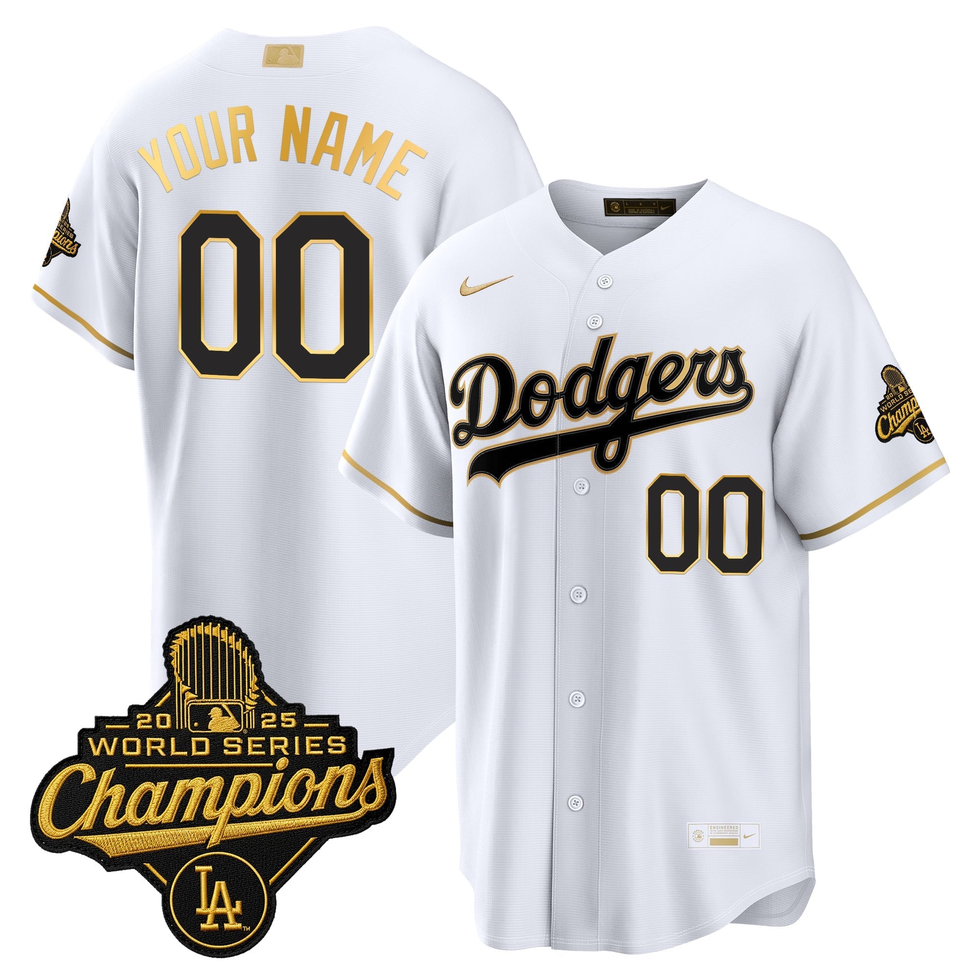 Los Angeles “Gold Collection” Premier Limited Custom Jersey