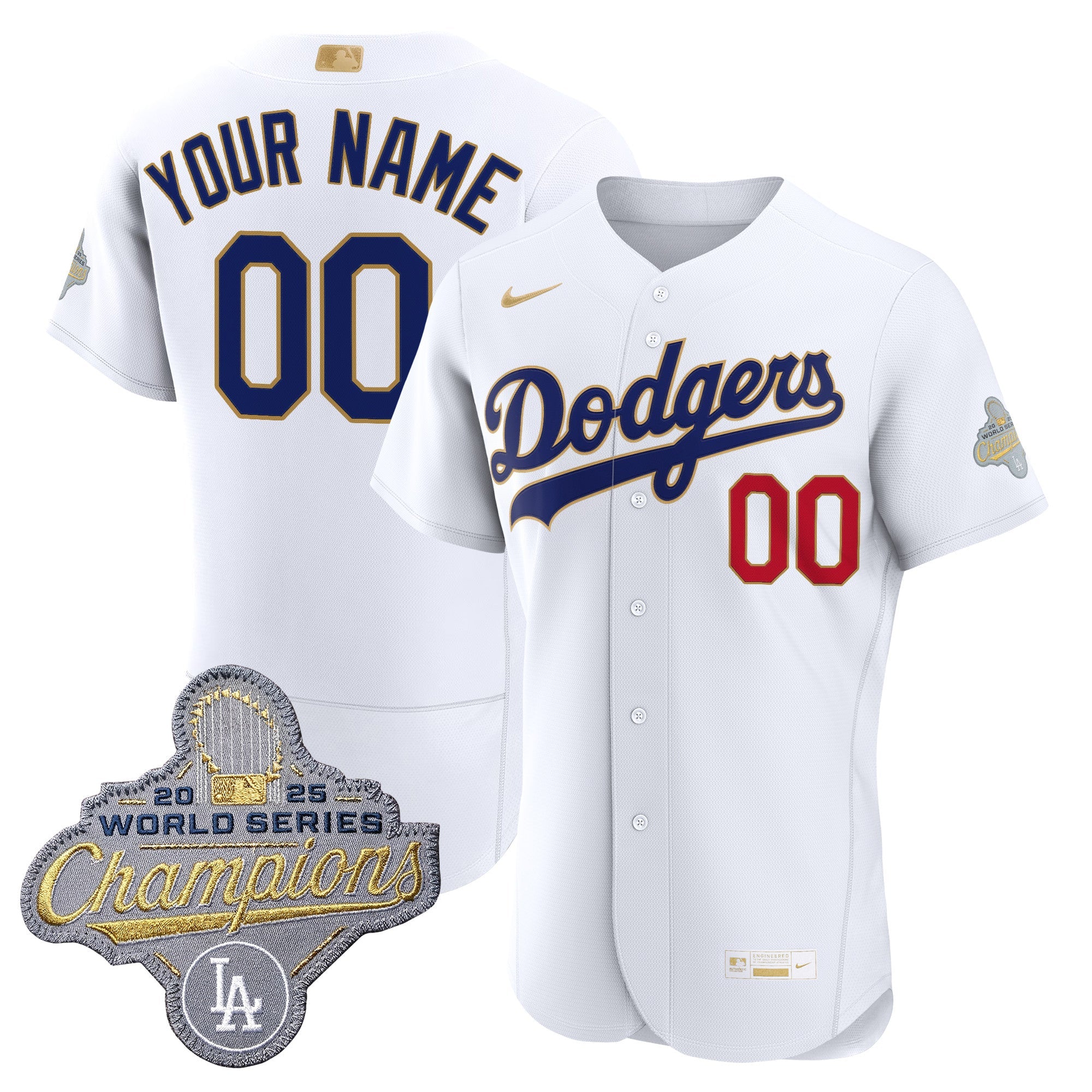 Los Angeles “Gold Collection” Premier Elite Custom Jersey