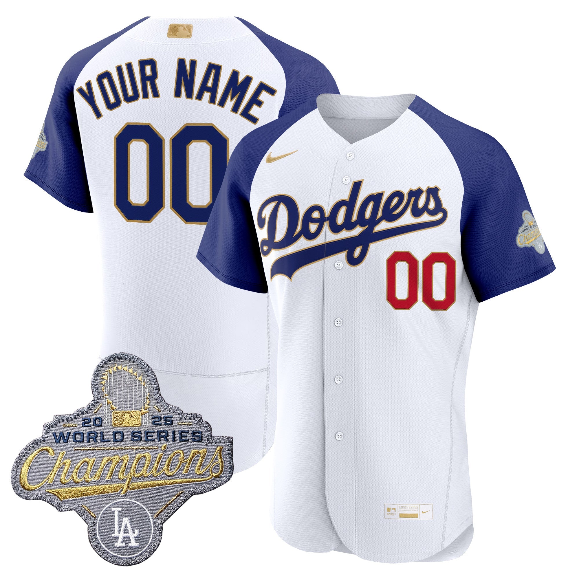 Los Angeles “Gold Collection” Premier Elite Custom Jersey