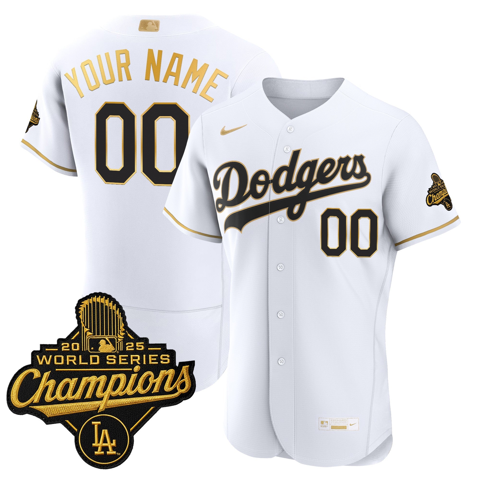 Los Angeles “Gold Collection” Premier Elite Custom Jersey