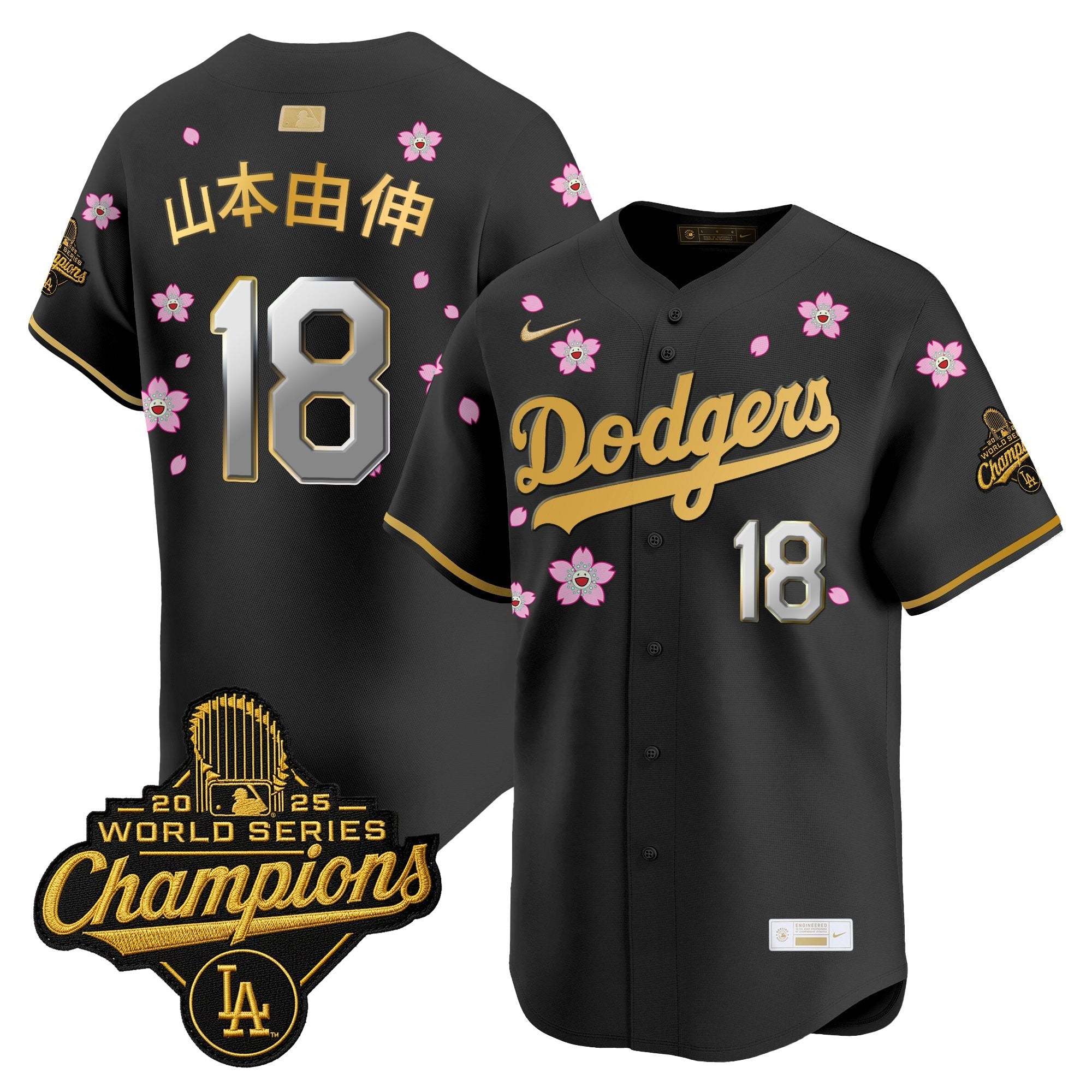Men’s Los Angeles “Tokyo Series x Gold Collection” Vapor Premier Limited Jersey
