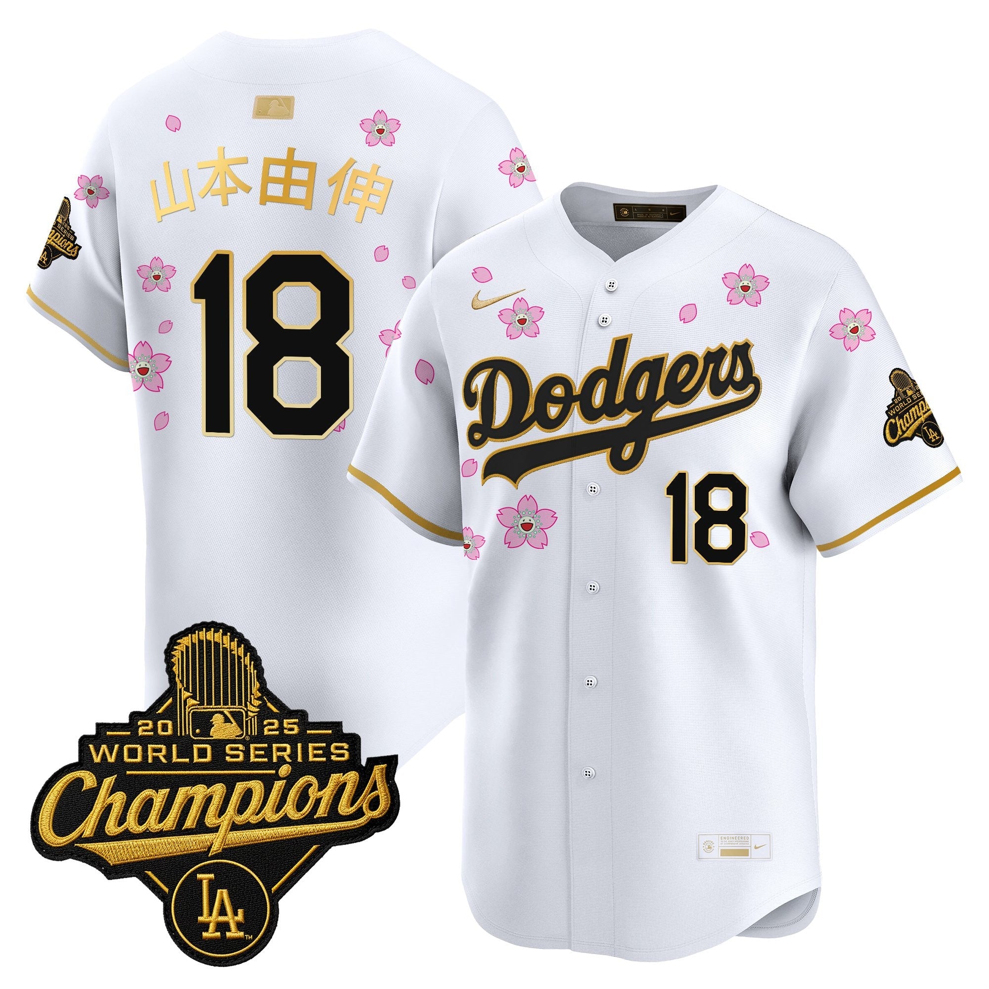 Men’s Los Angeles “Tokyo Series x Gold Collection” Vapor Premier Limited Jersey