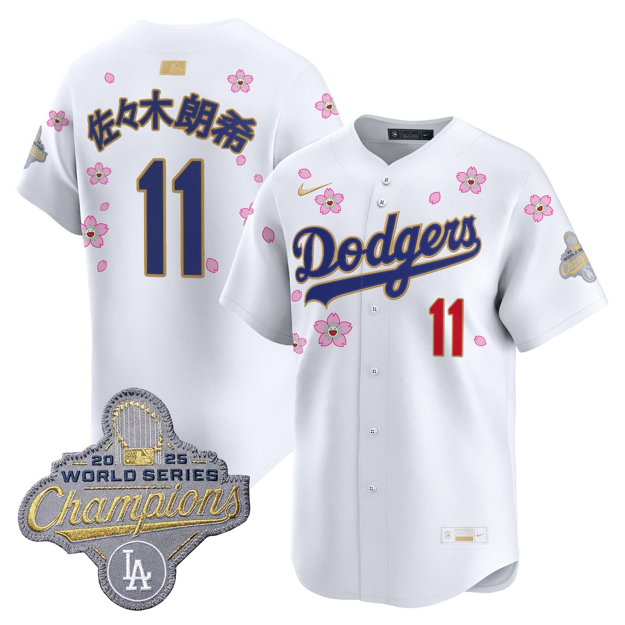 Men’s Los Angeles “Tokyo Series x Gold Collection” Vapor Premier Limited Jersey