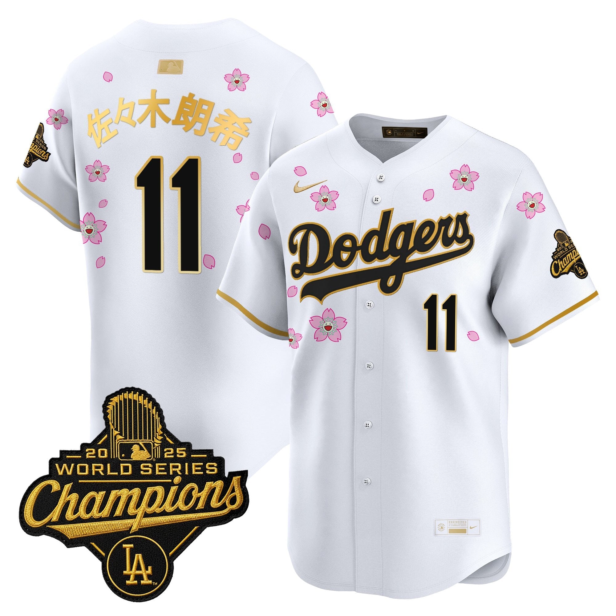 Men’s Los Angeles “Tokyo Series x Gold Collection” Vapor Premier Limited Jersey