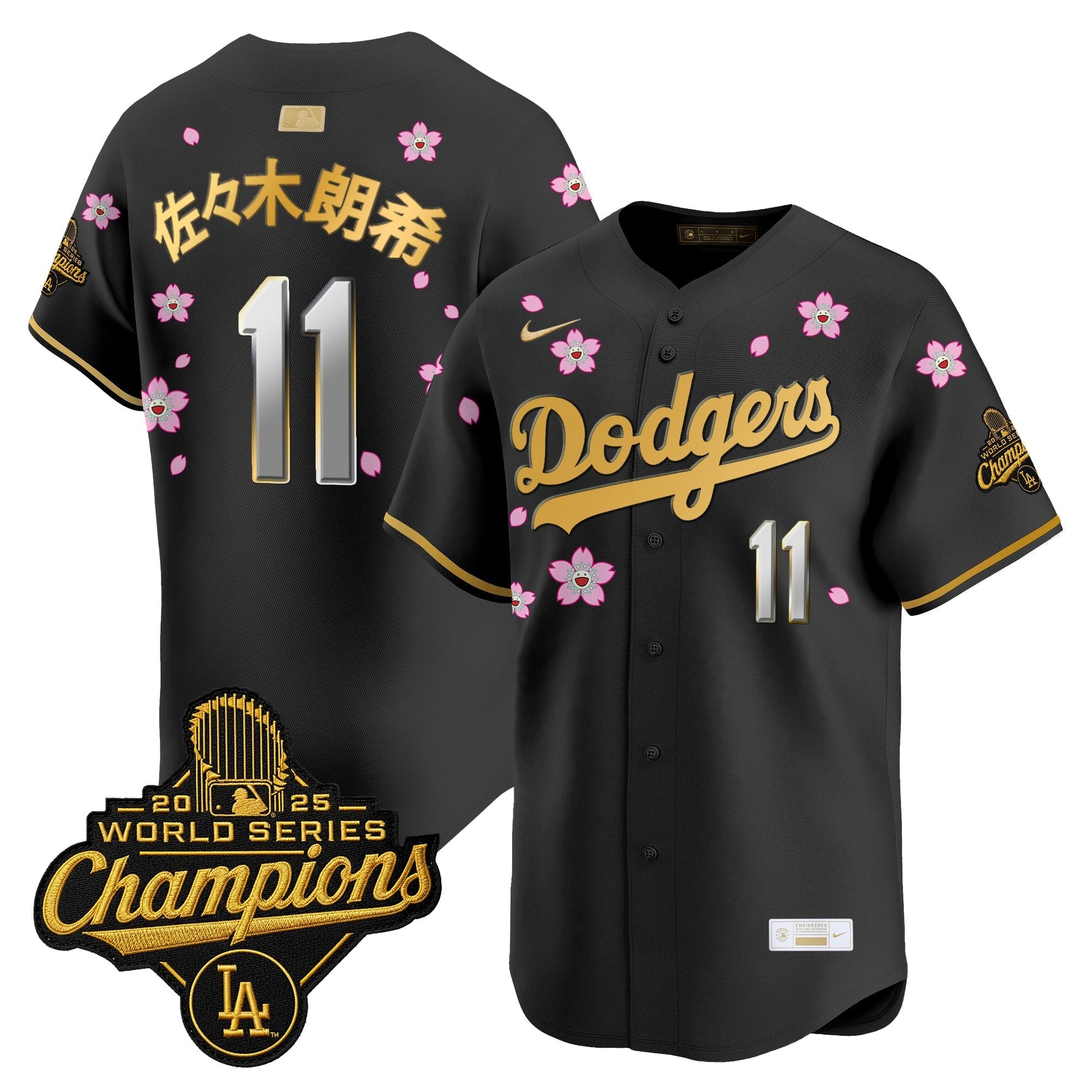 Men’s Los Angeles “Tokyo Series x Gold Collection” Vapor Premier Limited Jersey