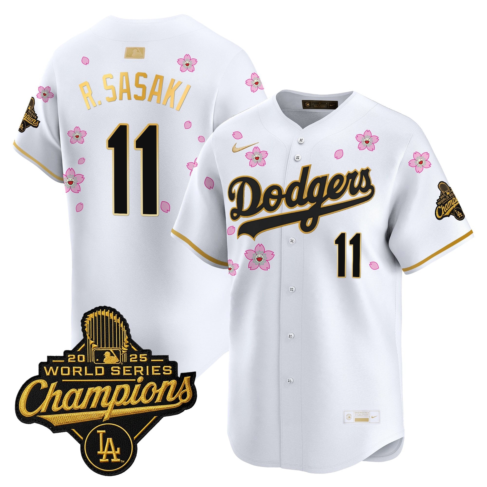 Men’s Los Angeles “Tokyo Series x Gold Collection” Vapor Premier Limited Jersey