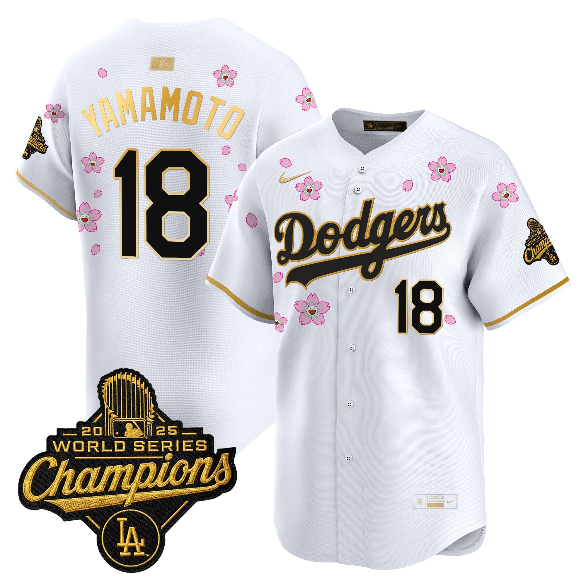 Men’s Los Angeles “Tokyo Series x Gold Collection” Vapor Premier Limited Jersey