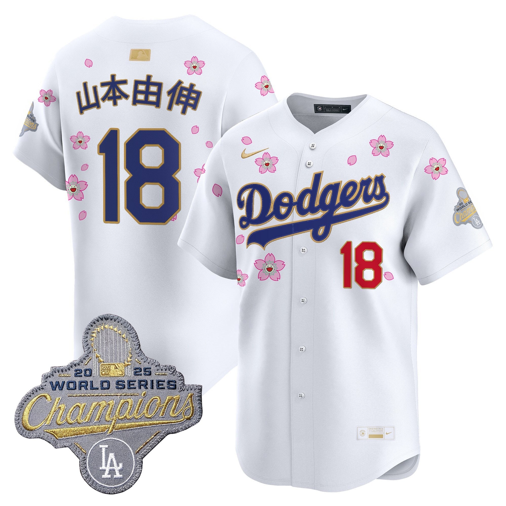 Men’s Los Angeles “Tokyo Series x Gold Collection” Vapor Premier Limited Jersey
