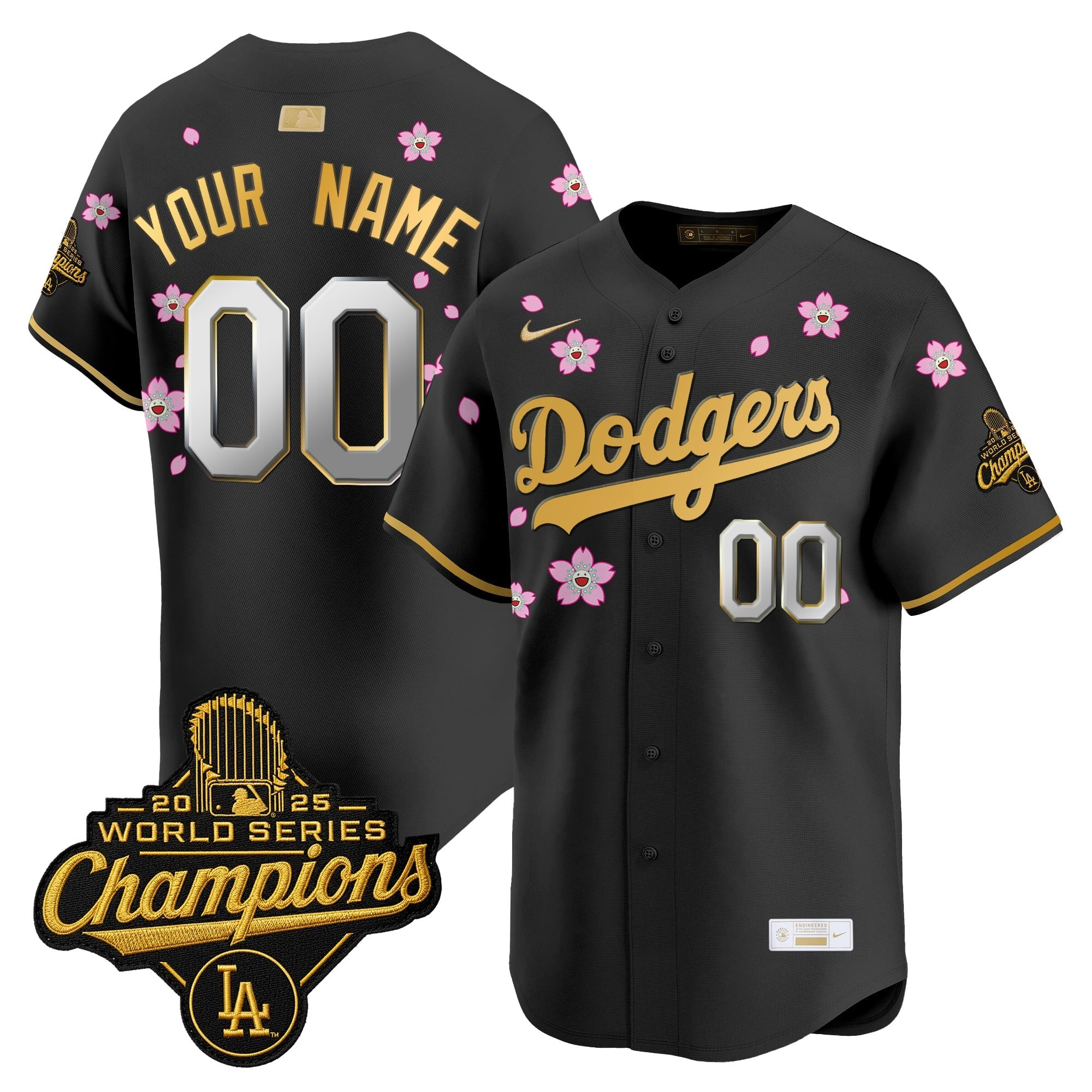 Los Angeles “Tokyo Series x Gold Collection” Vapor Premier Limited Custom Jersey