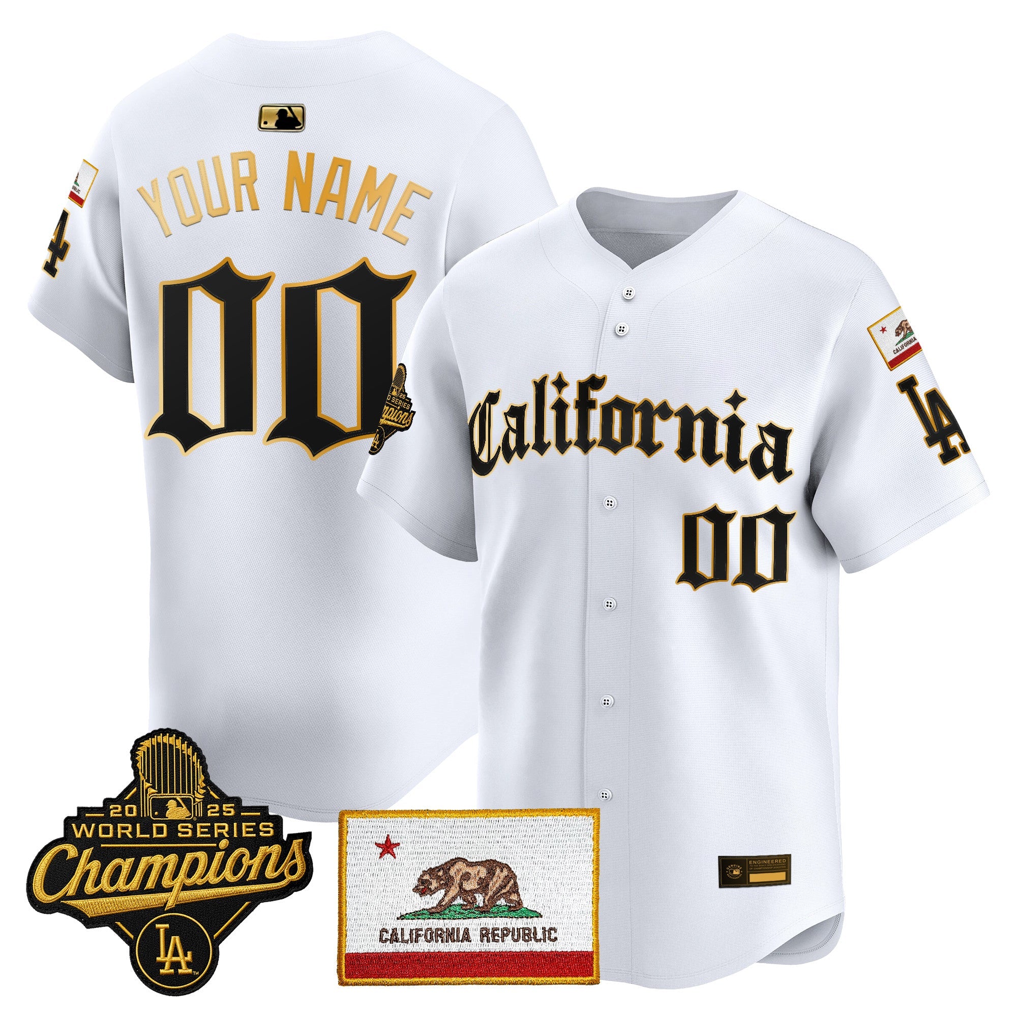 Los Angeles “California Gothic Edition” Vapor Premier Limited Custom Jersey