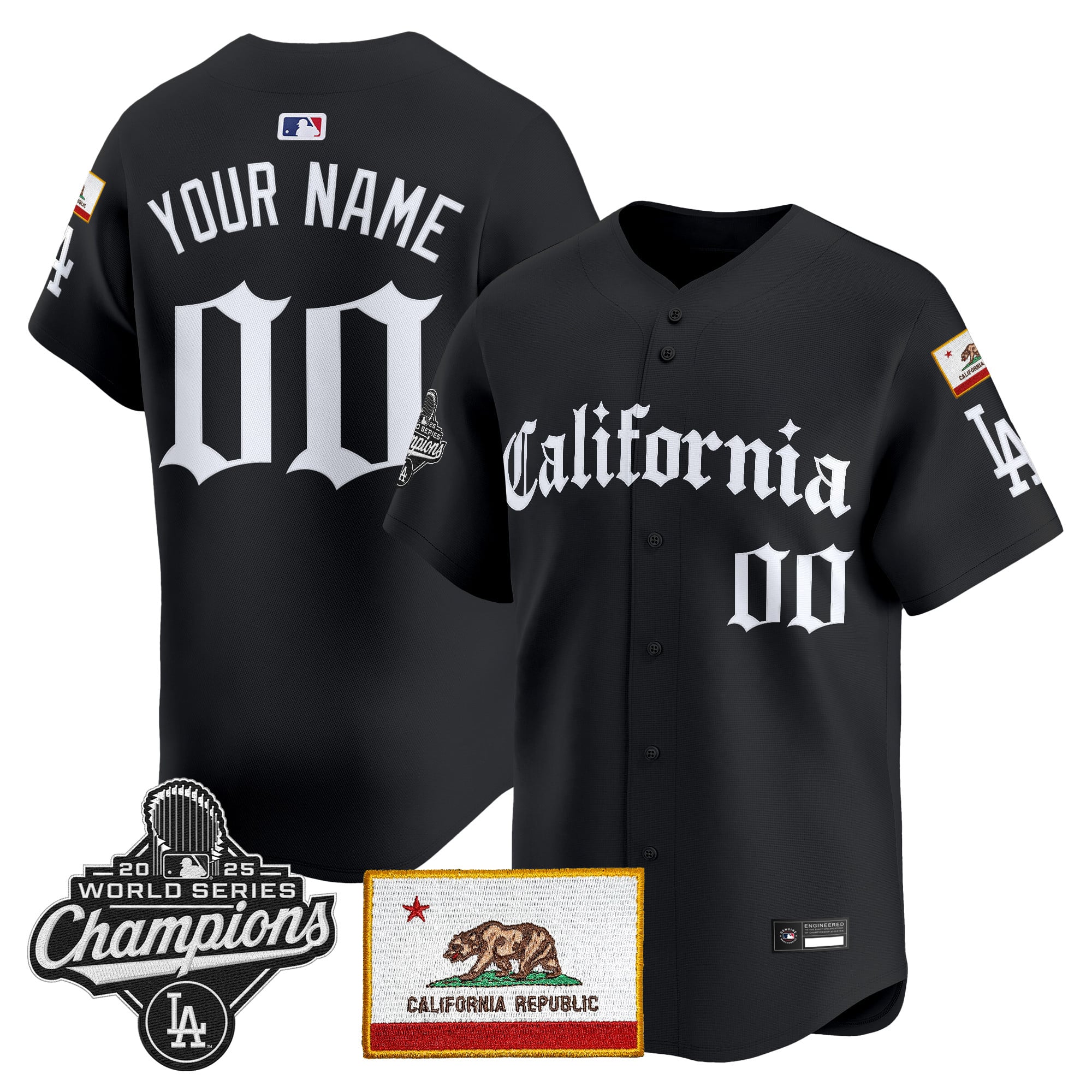 Los Angeles “California Gothic Edition” Vapor Premier Limited Custom Jersey