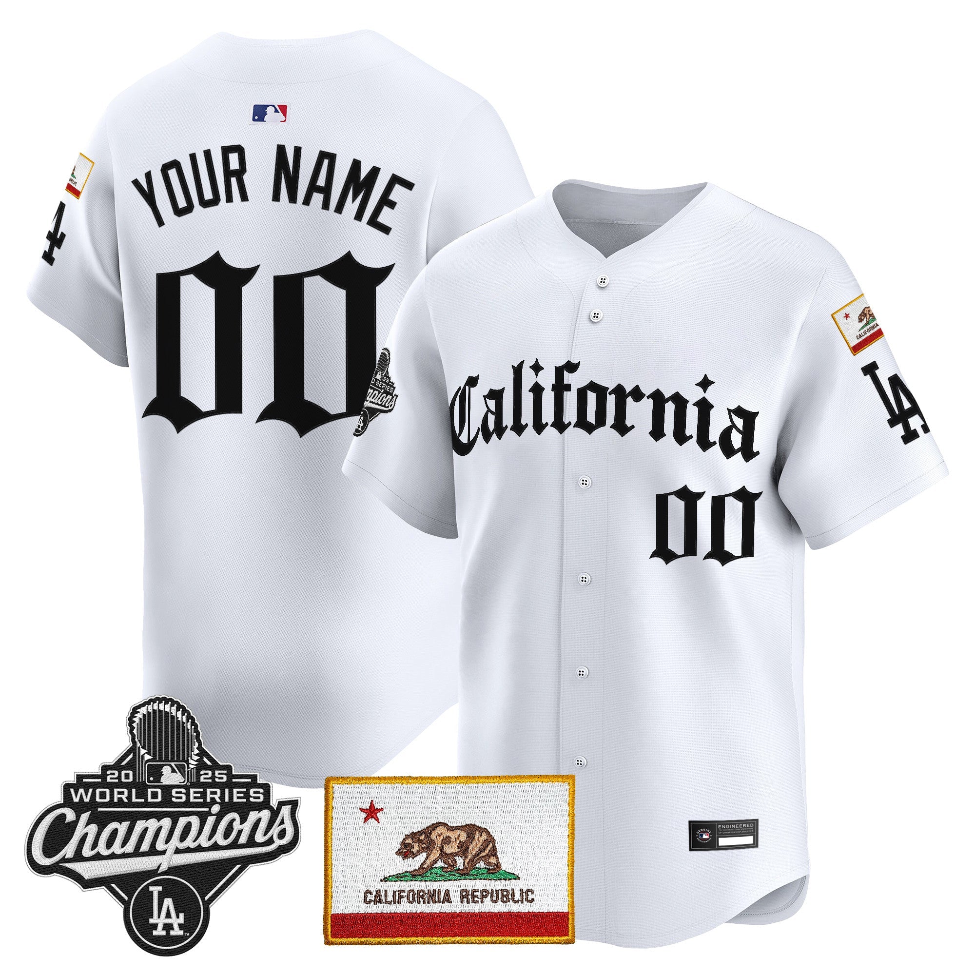Los Angeles “California Gothic Edition” Vapor Premier Limited Custom Jersey