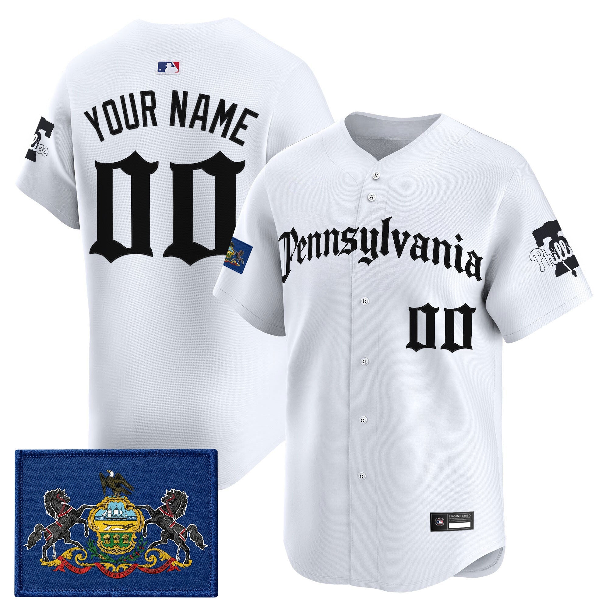‘Pennsylvania Gothic Edition’ Vapor Premier Limited Custom Jersey
